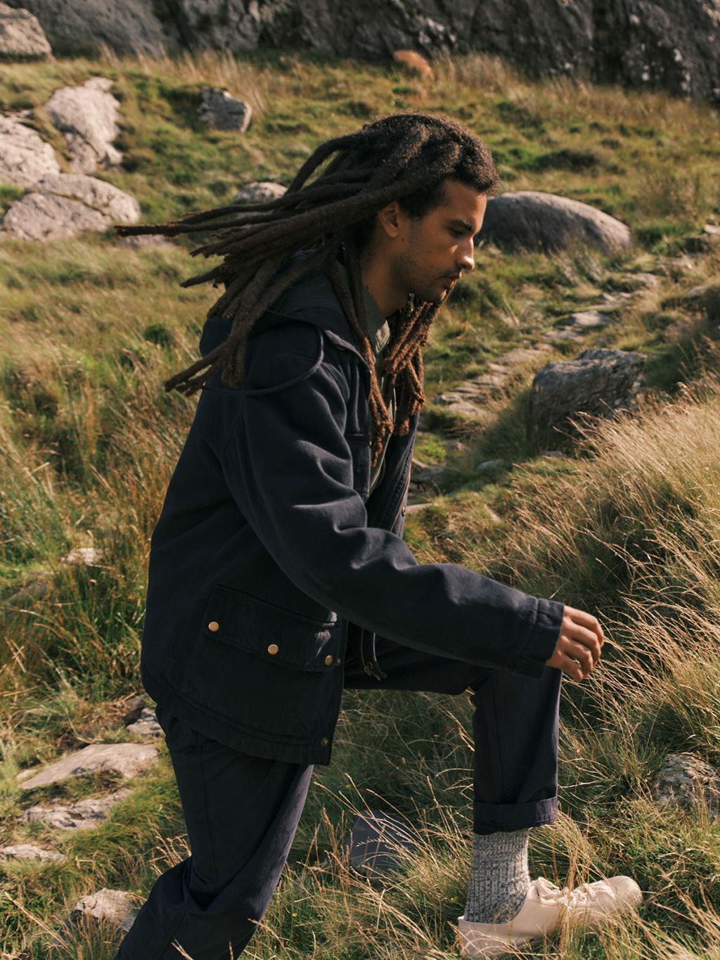 Kalmar Cotton Utility Padded Parka Coat