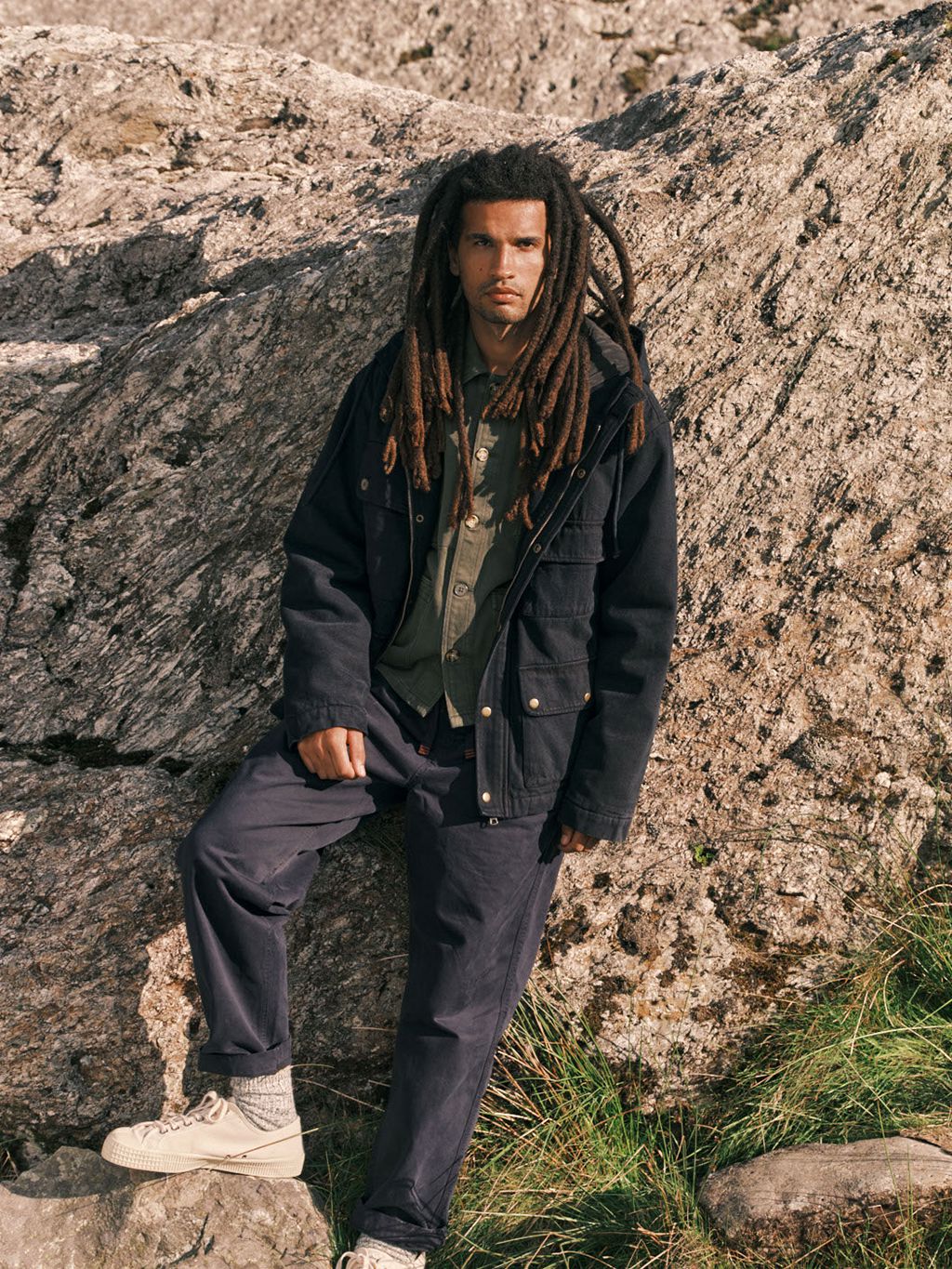 Kalmar Cotton Utility Padded Parka Coat