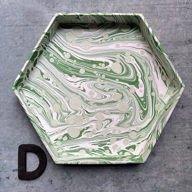 Hexagonal Large Trinket Tray