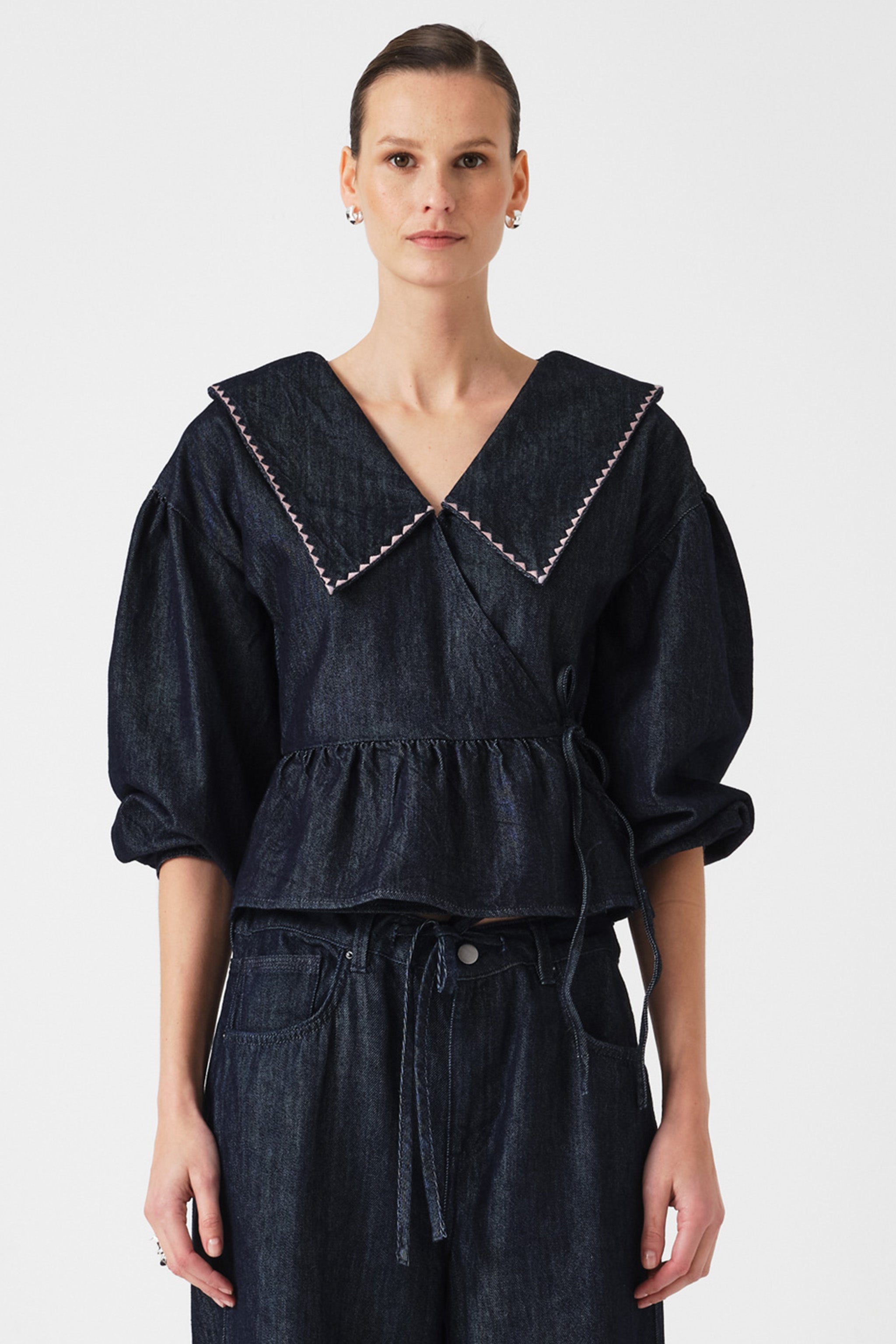 Nour Blouse in Nightfall