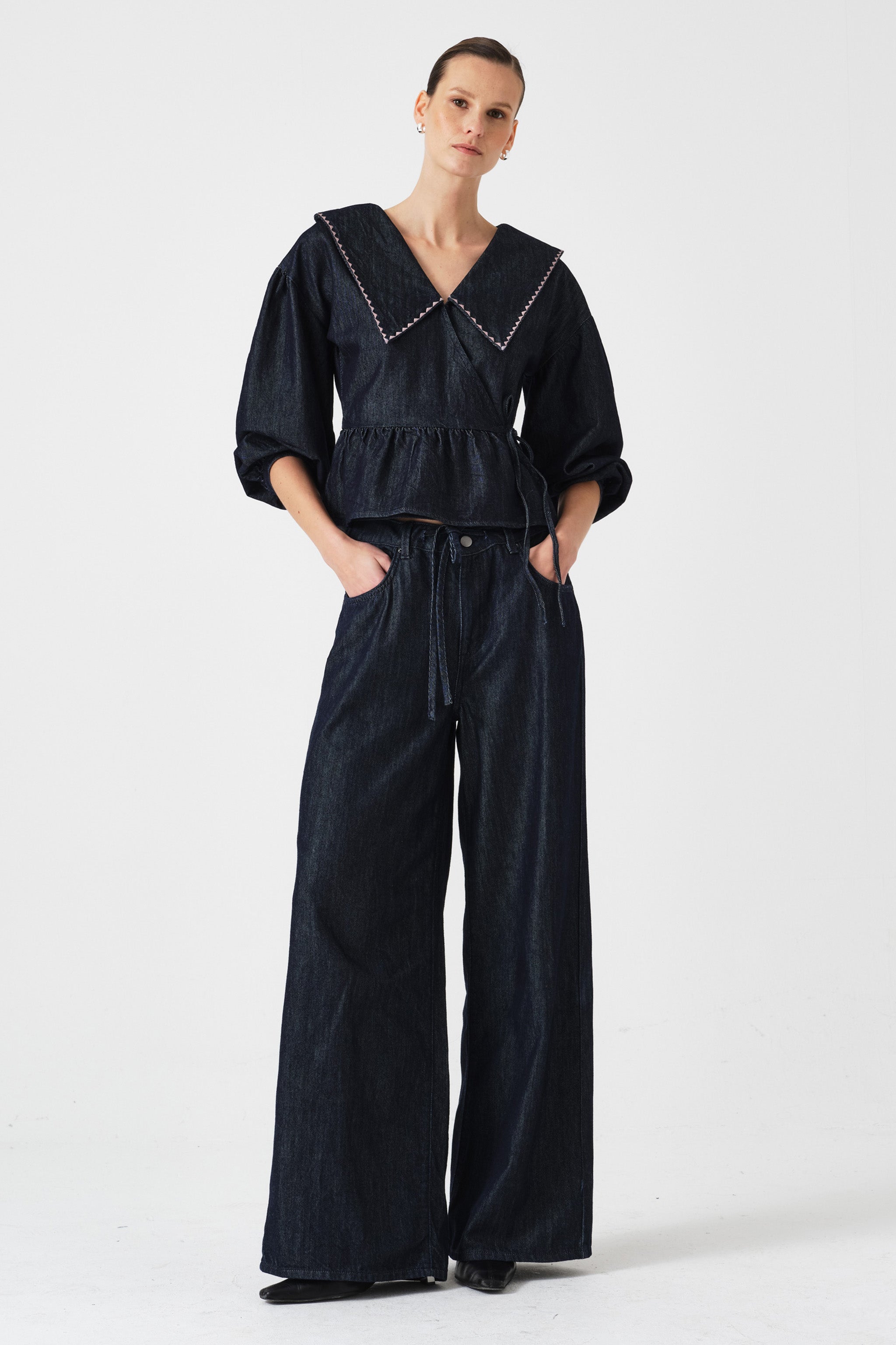 Nour Blouse in Nightfall