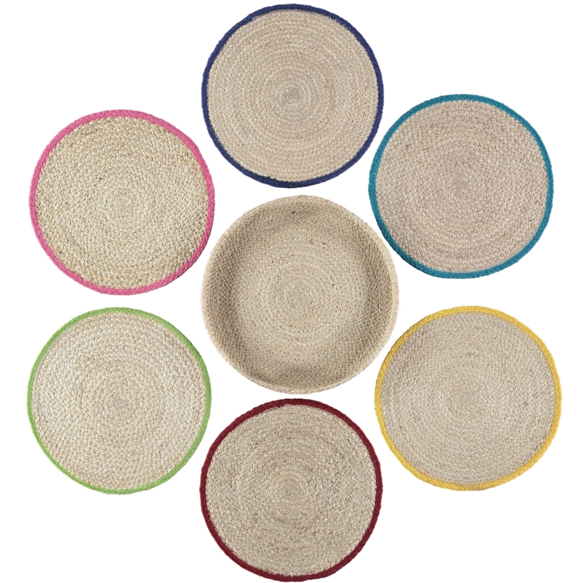 Calypso Mixed Jute Placemats