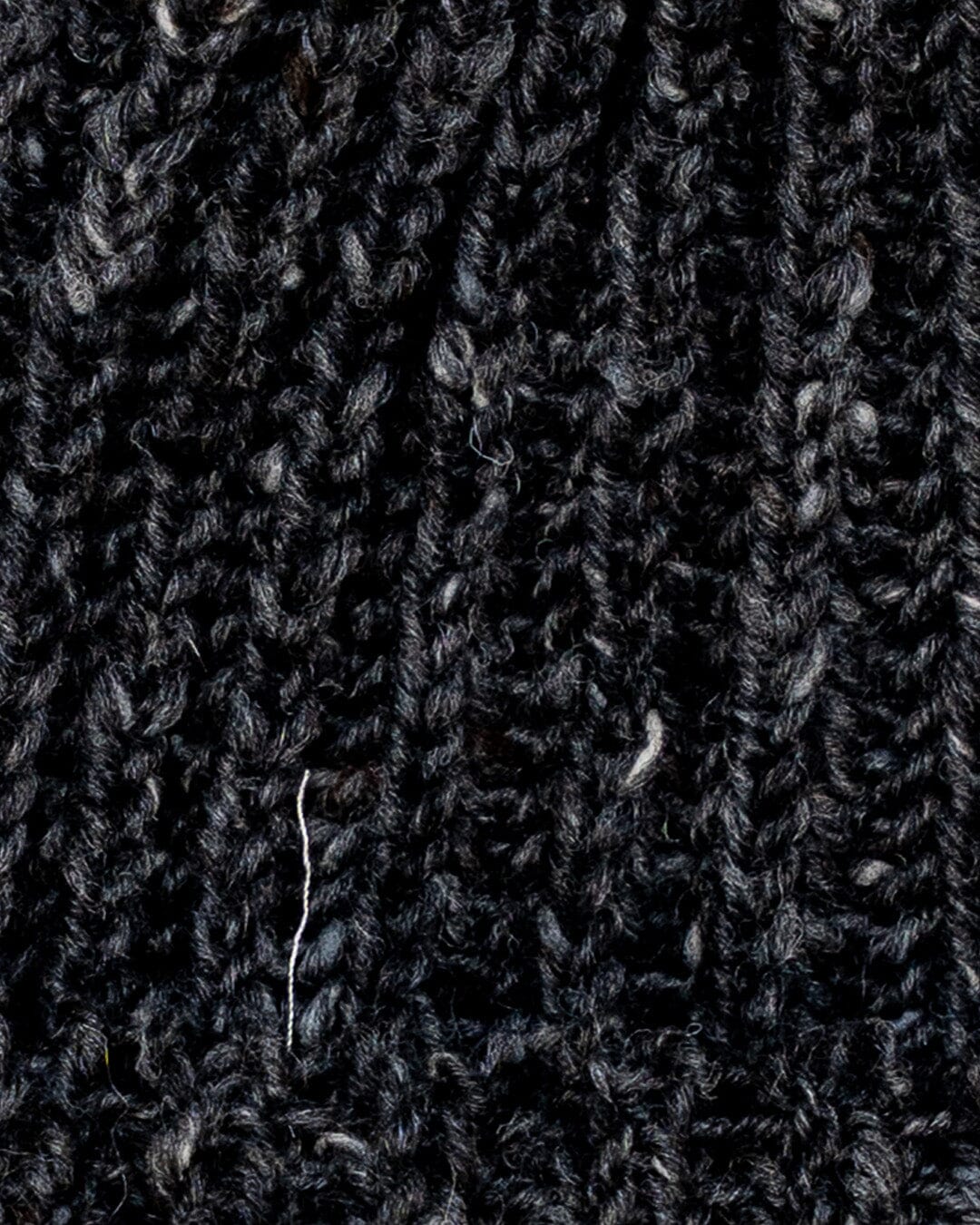 Skye Made in England Wool Beanie in Charcoal