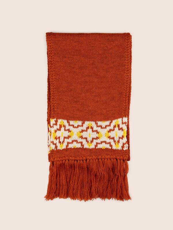 Tay Made in England Wool Gandys Design Scarf