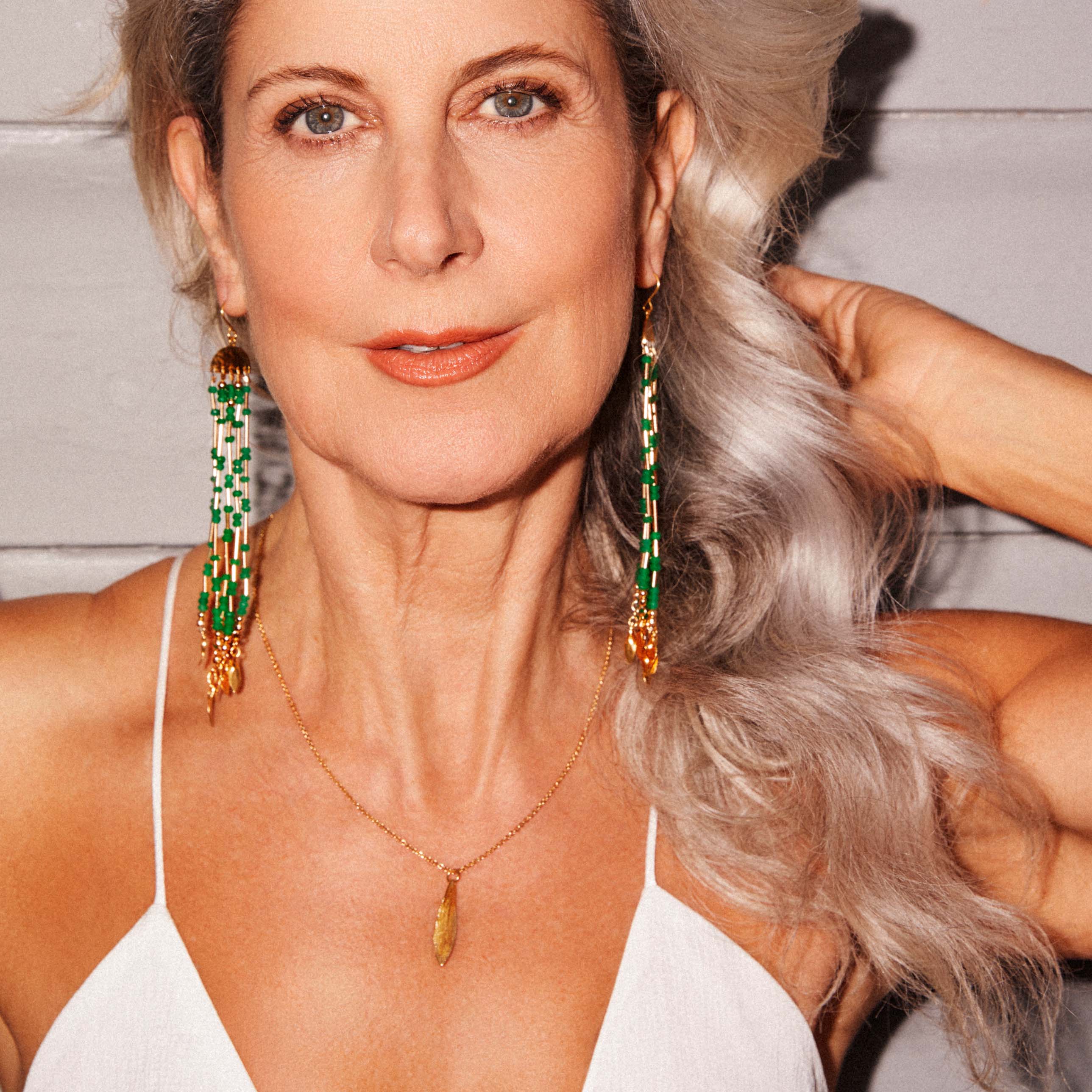 Viva La Vida Long Tassel Earrings