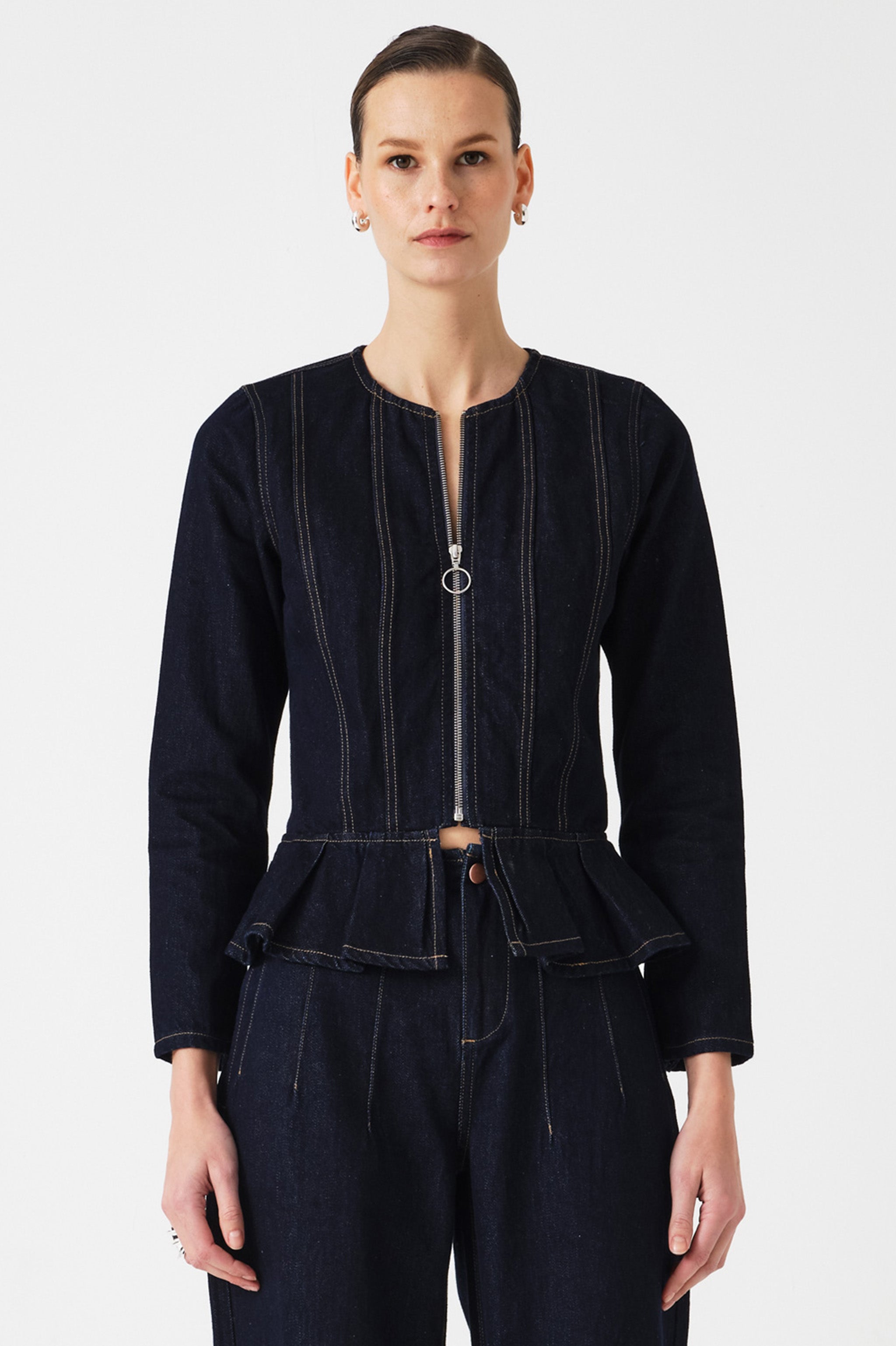 Zoe Jacket in Blue Moon