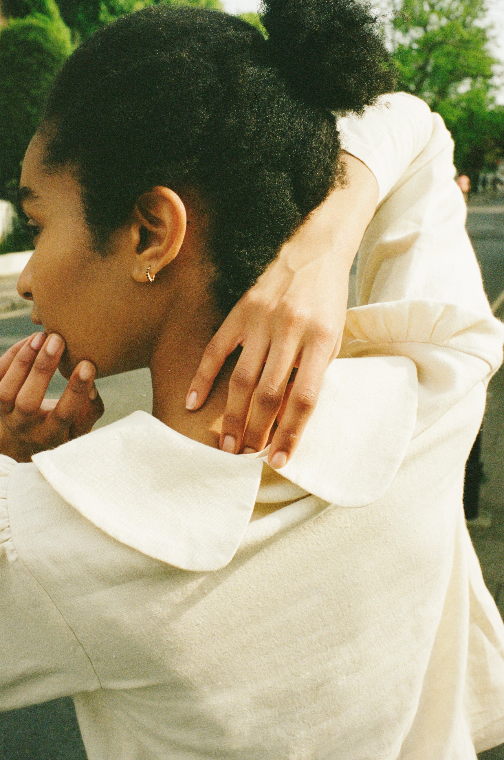 Claudine Linen Blouse  - Natural