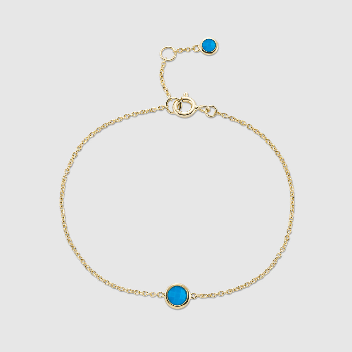Bilbao Birthstone Gold Vermeil Bracelet