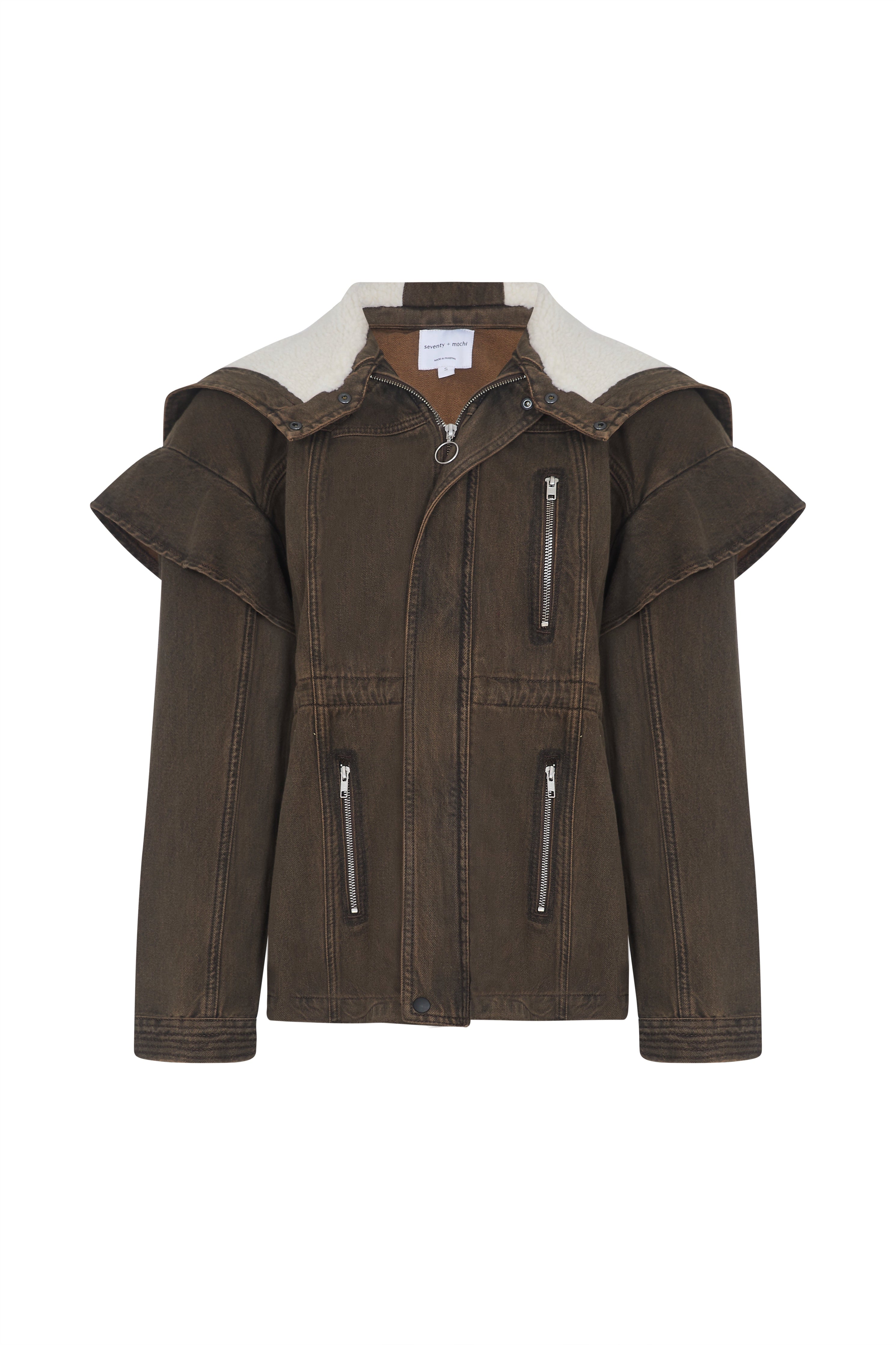 Finn Denim Jacket in Cacao