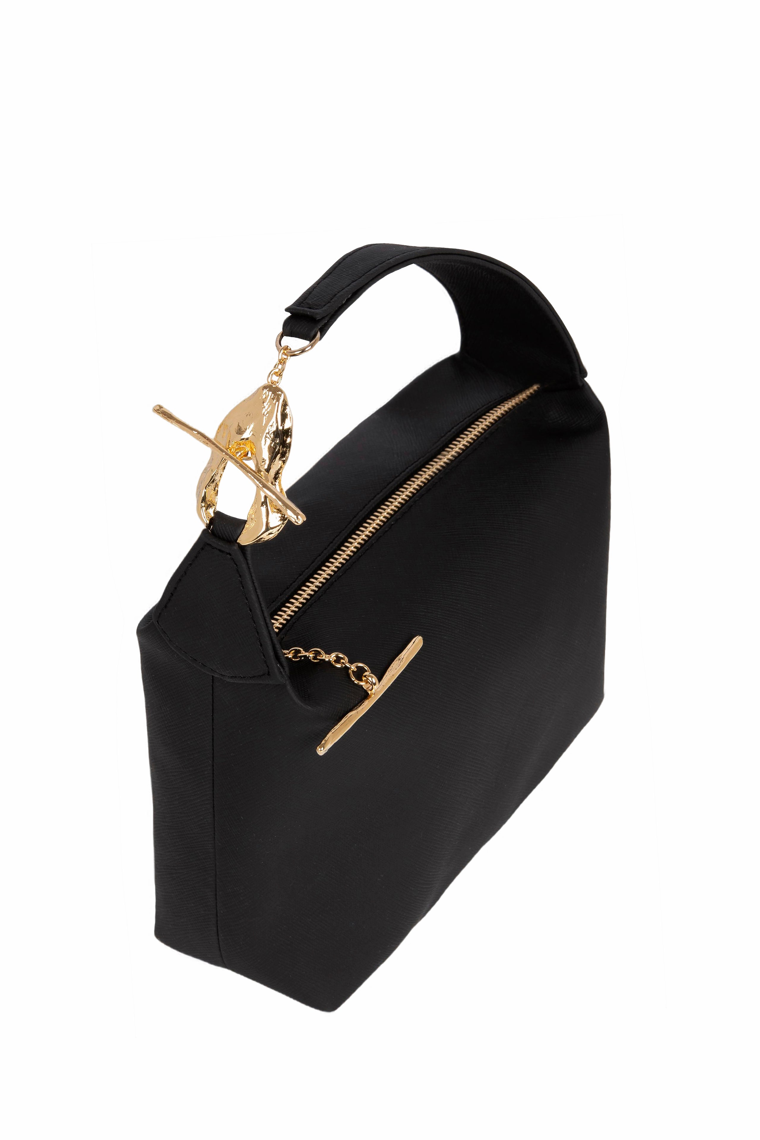 Irene Black Saffiano