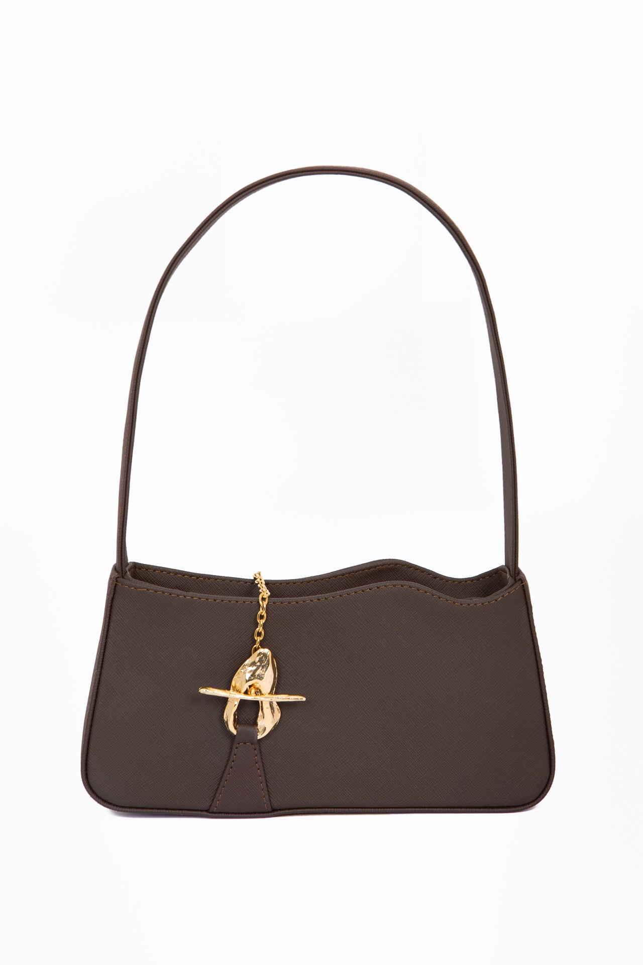 Aphrodite 2 Brown Saffiano