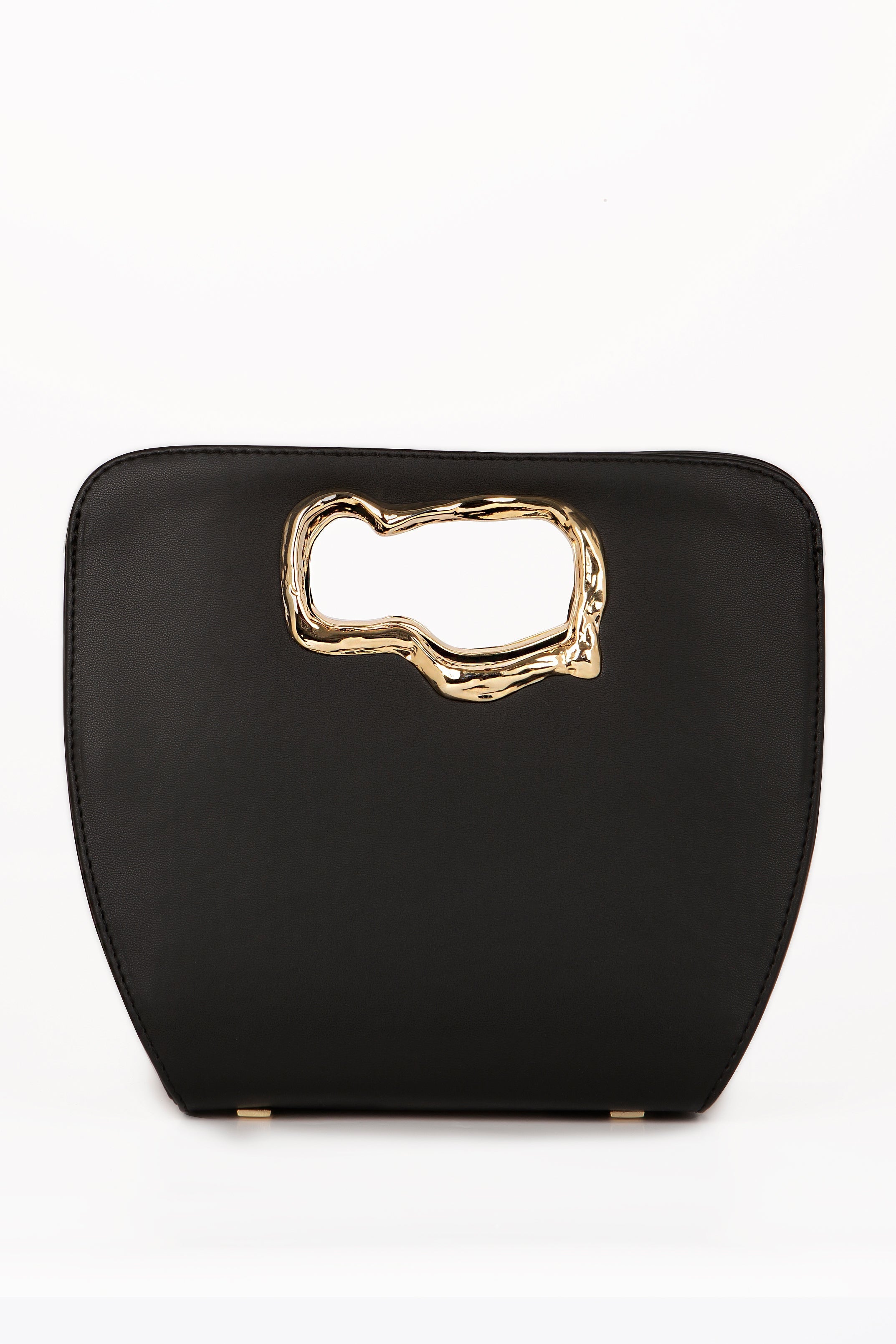 Calliope - Black bag with crossbody strap