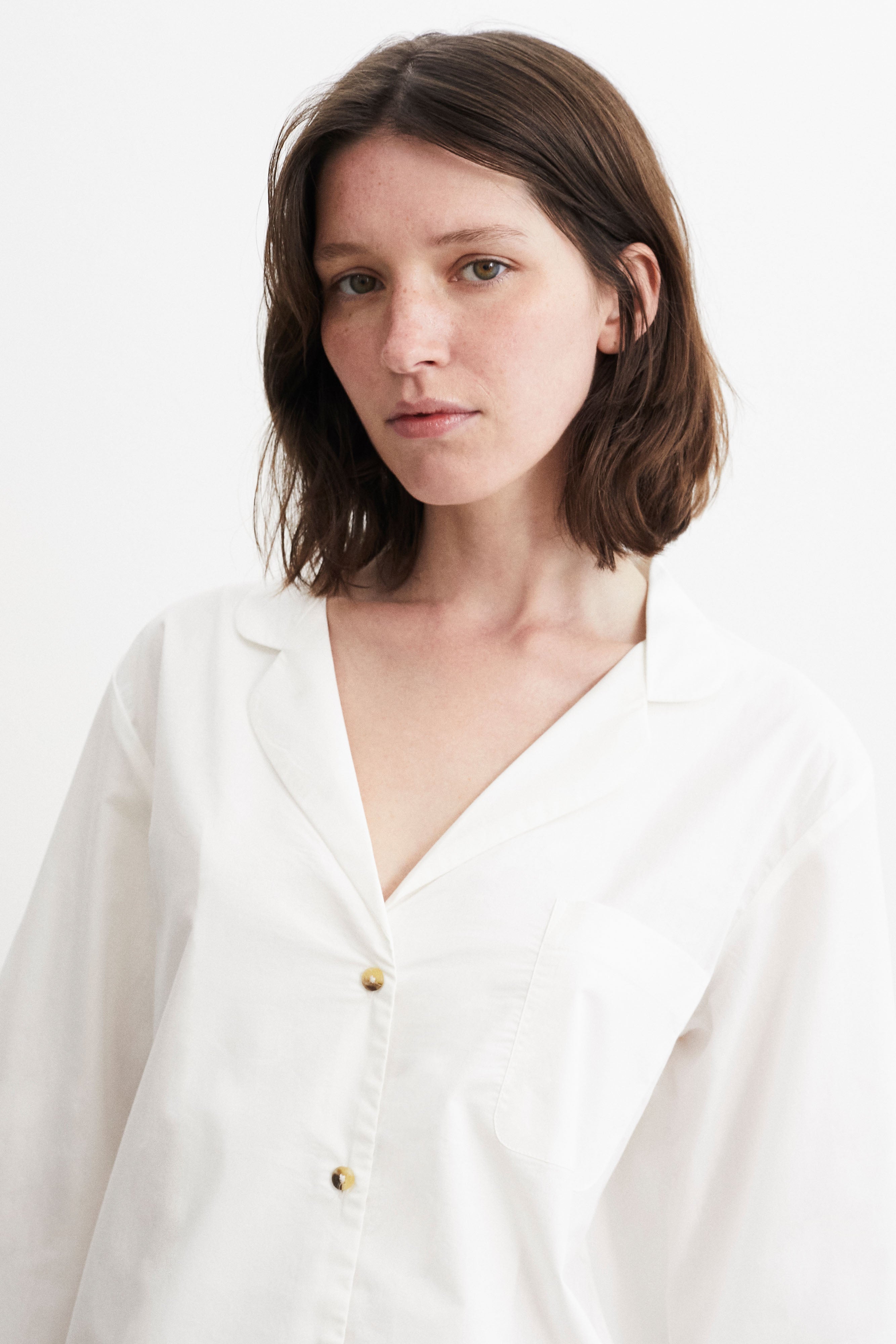 Classic White Pyjama Short Set