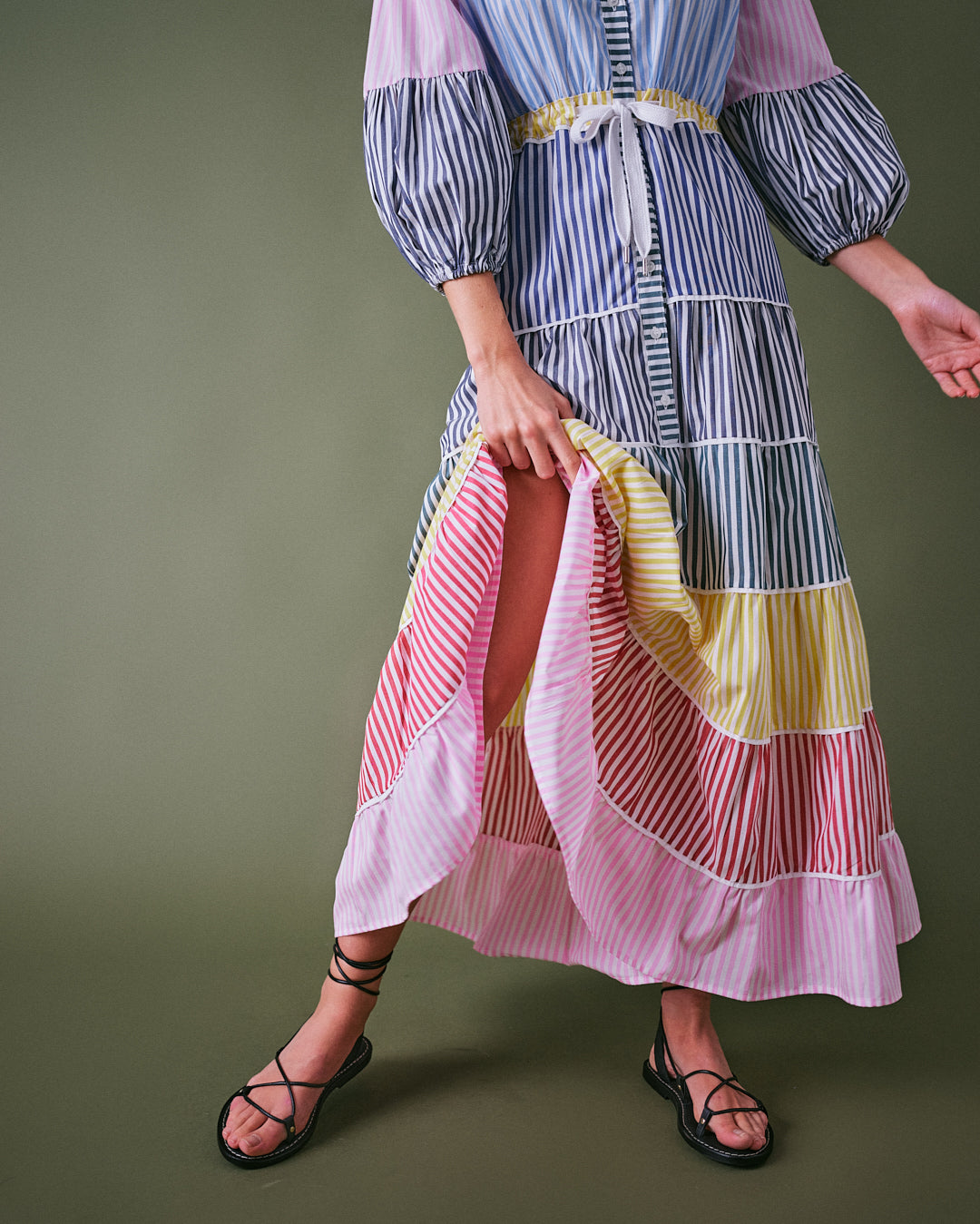 The Fairground Tiered Dress
