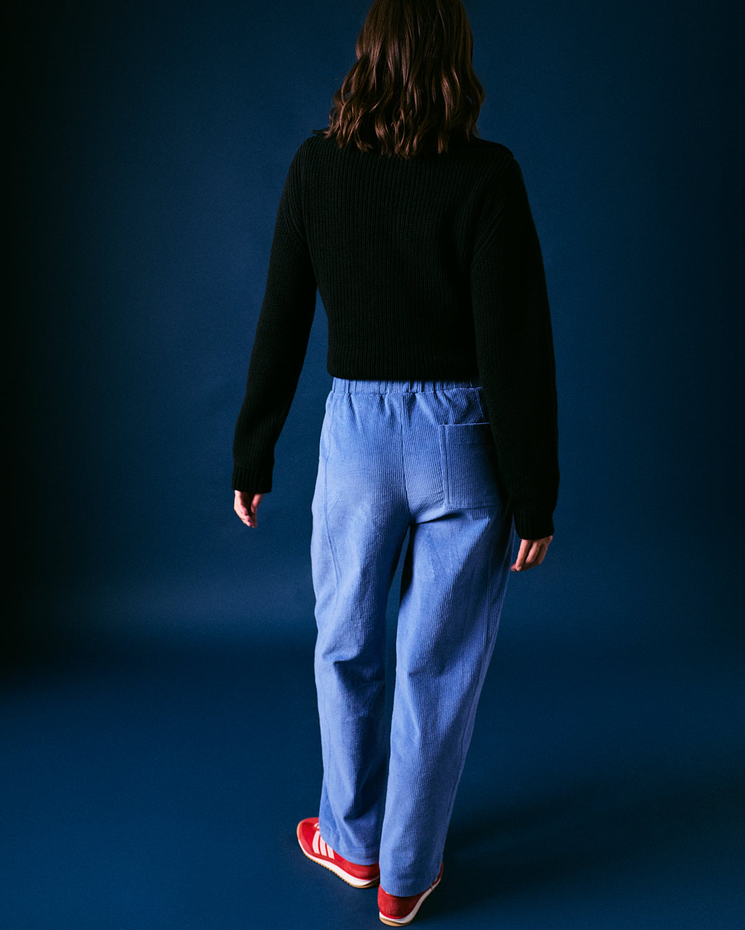 Cord Barrel Leg Trouser