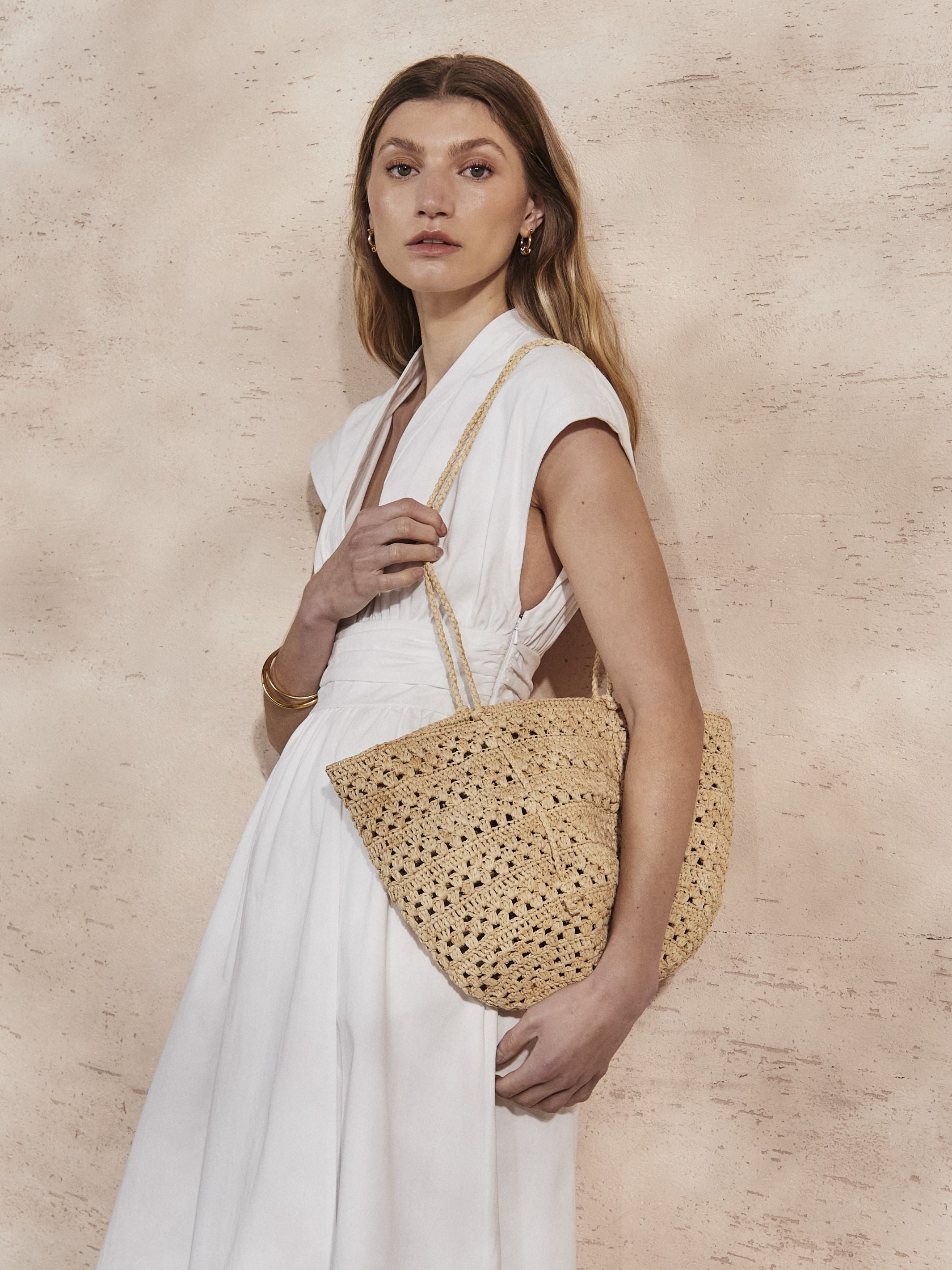 GEORGIA - Pearl Cotton Twill Dress