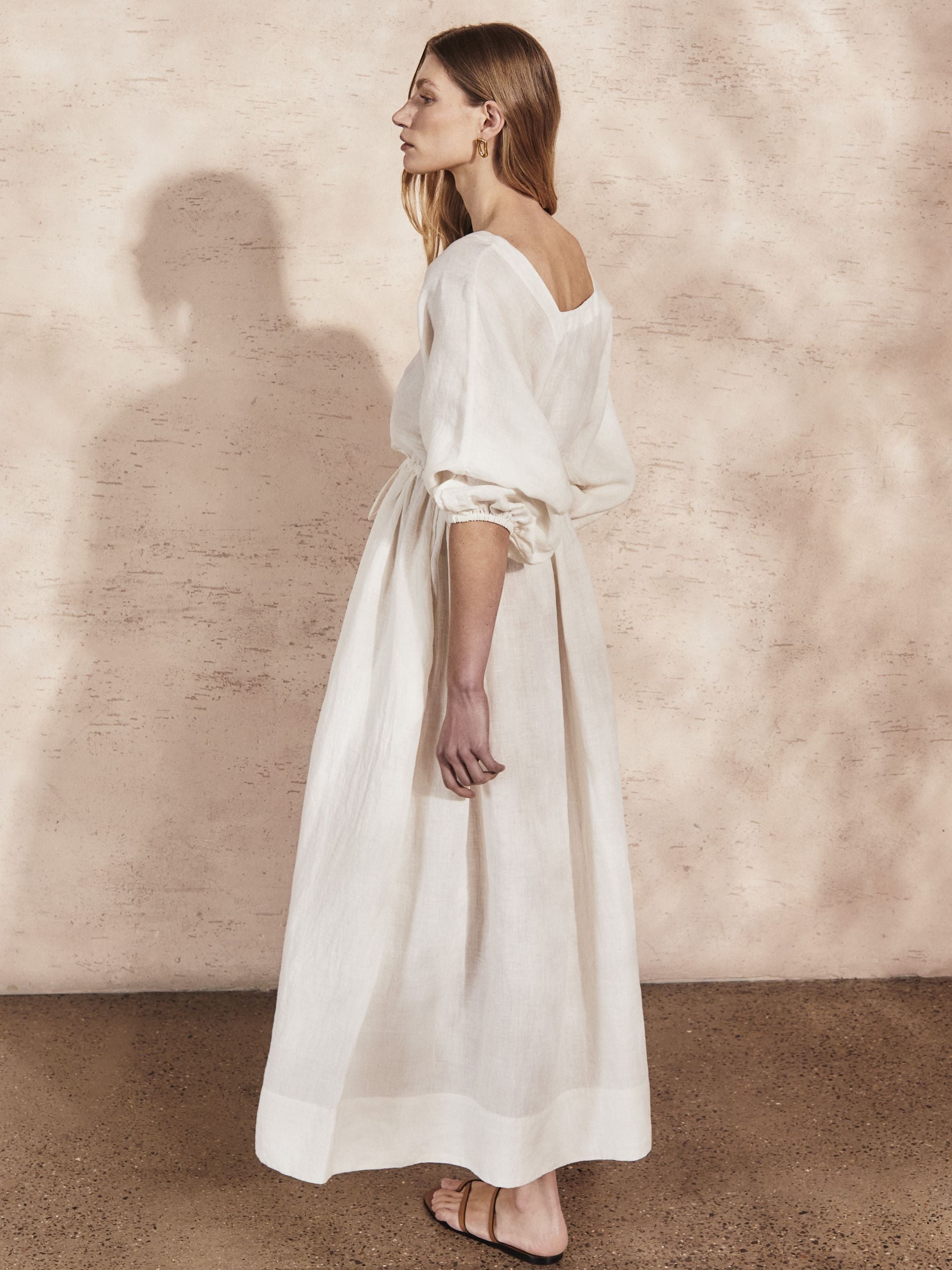 DANA - Panna Linen Dress
