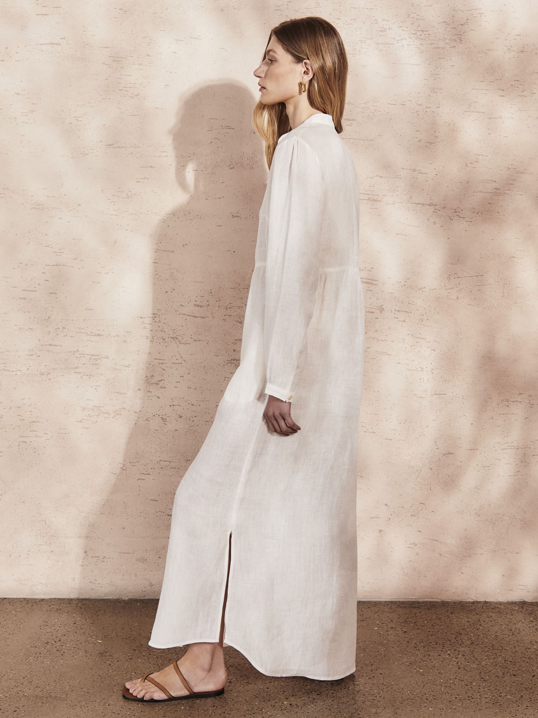 MATILDE - Panna Linen Dress