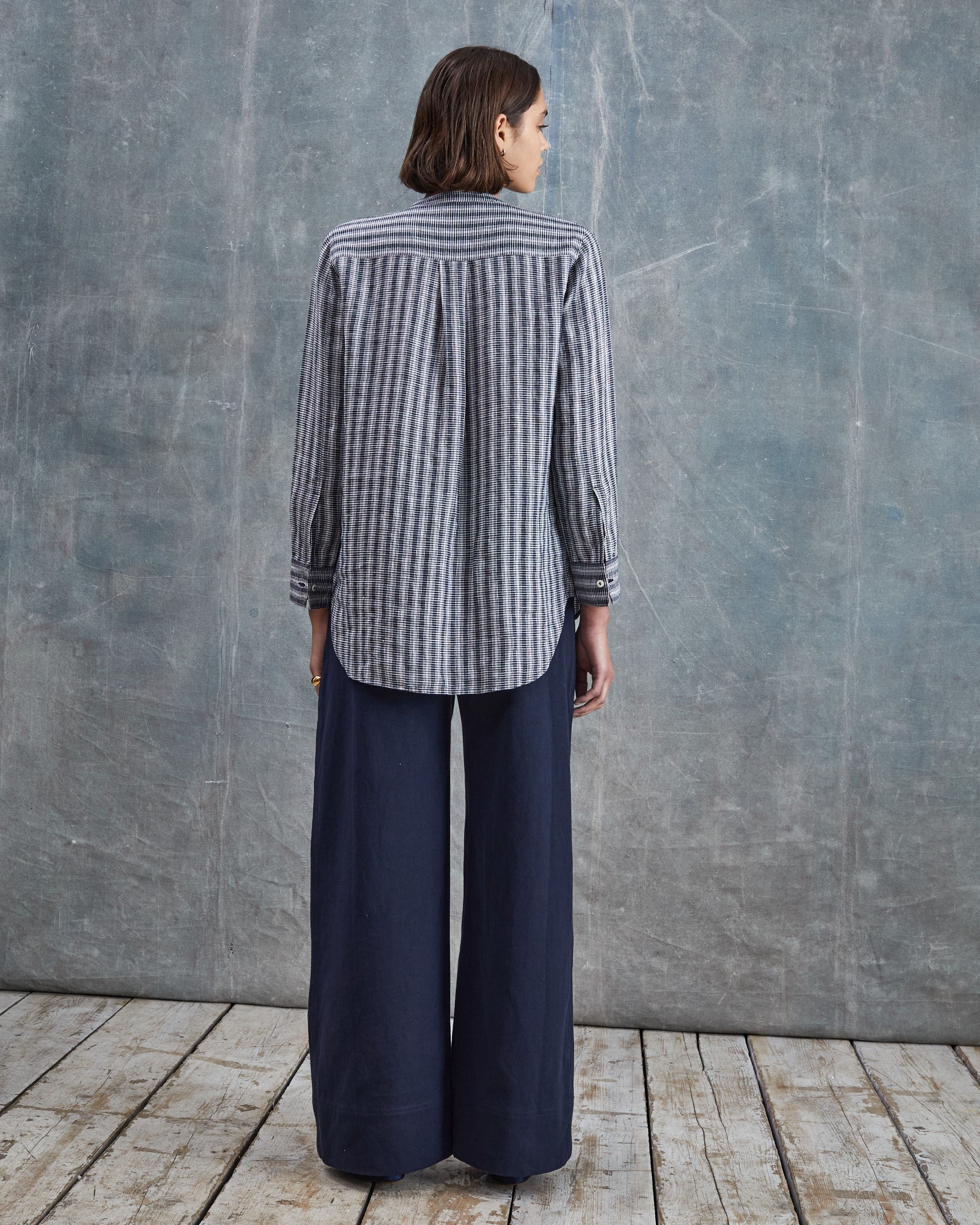 Tuxedo Shirt - Woven Stripe