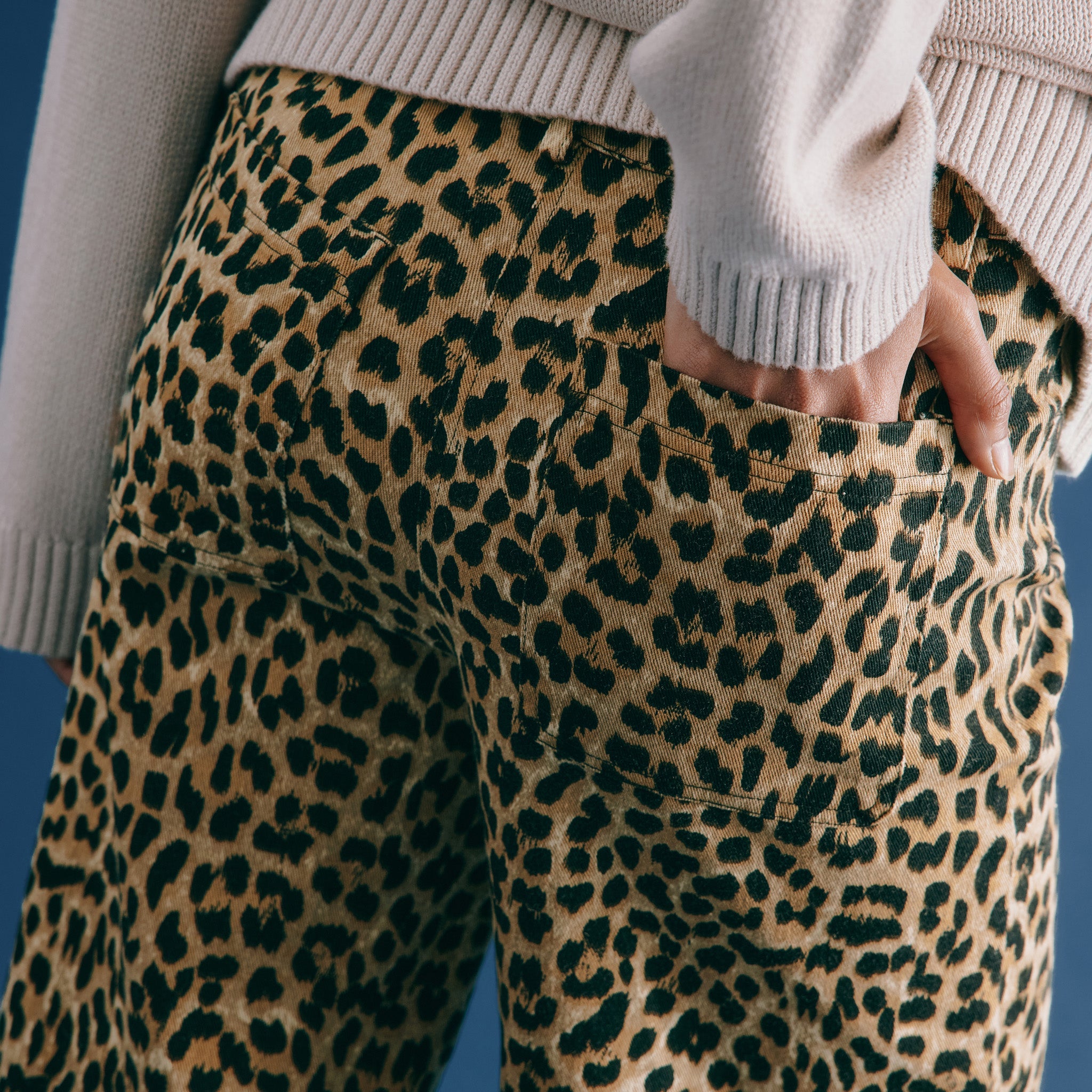 Animal Twill Trouser