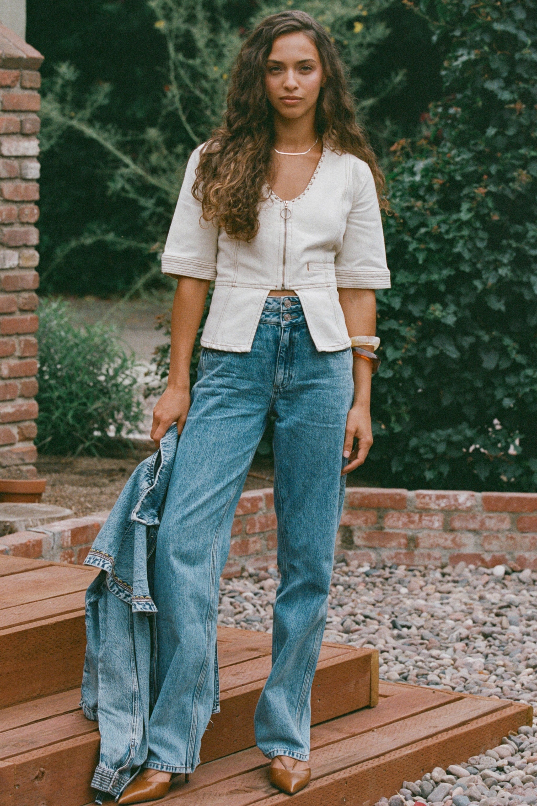 Leo Straight Leg Jean in Newport