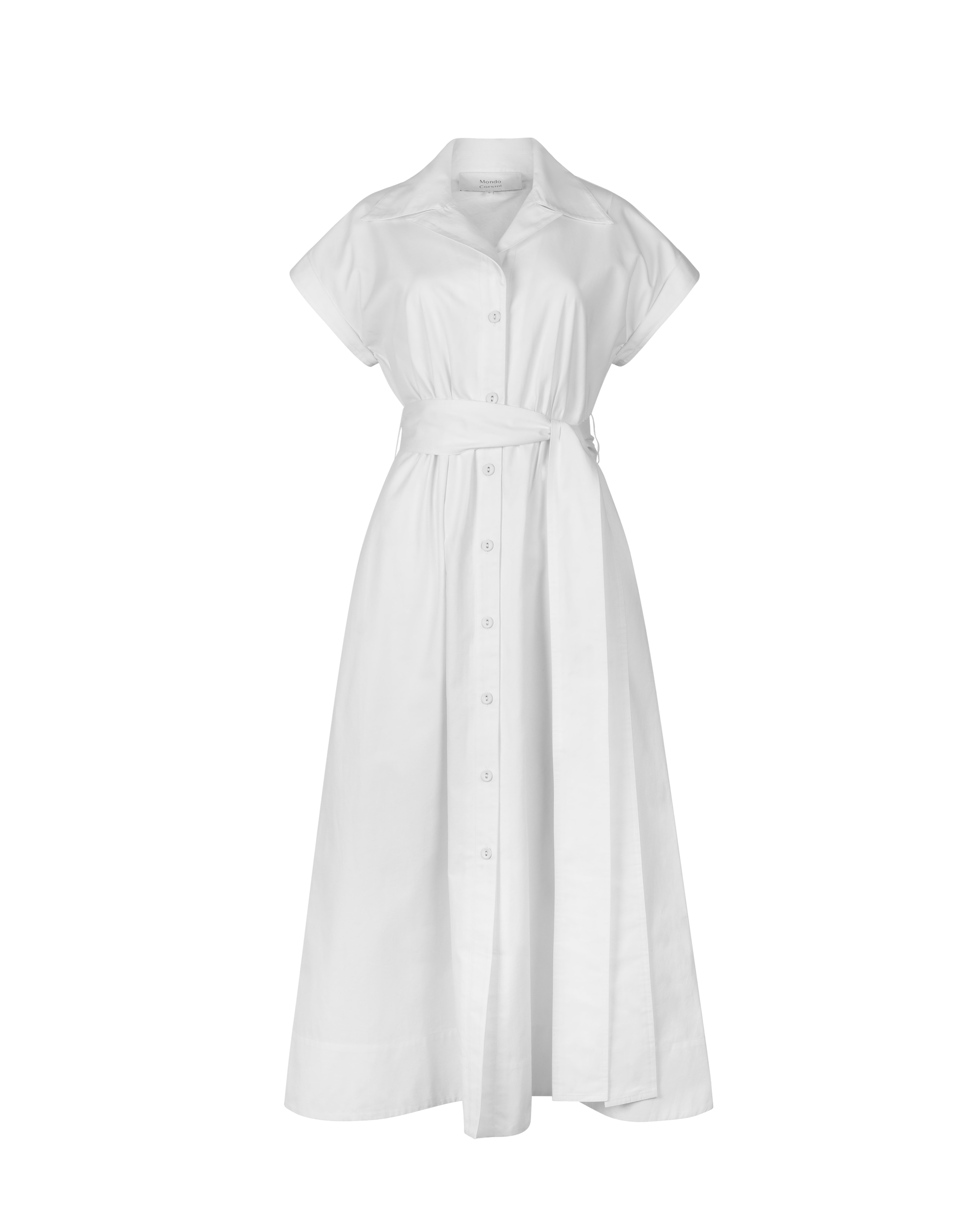 LUCY - Pearl Cotton Twill Dress