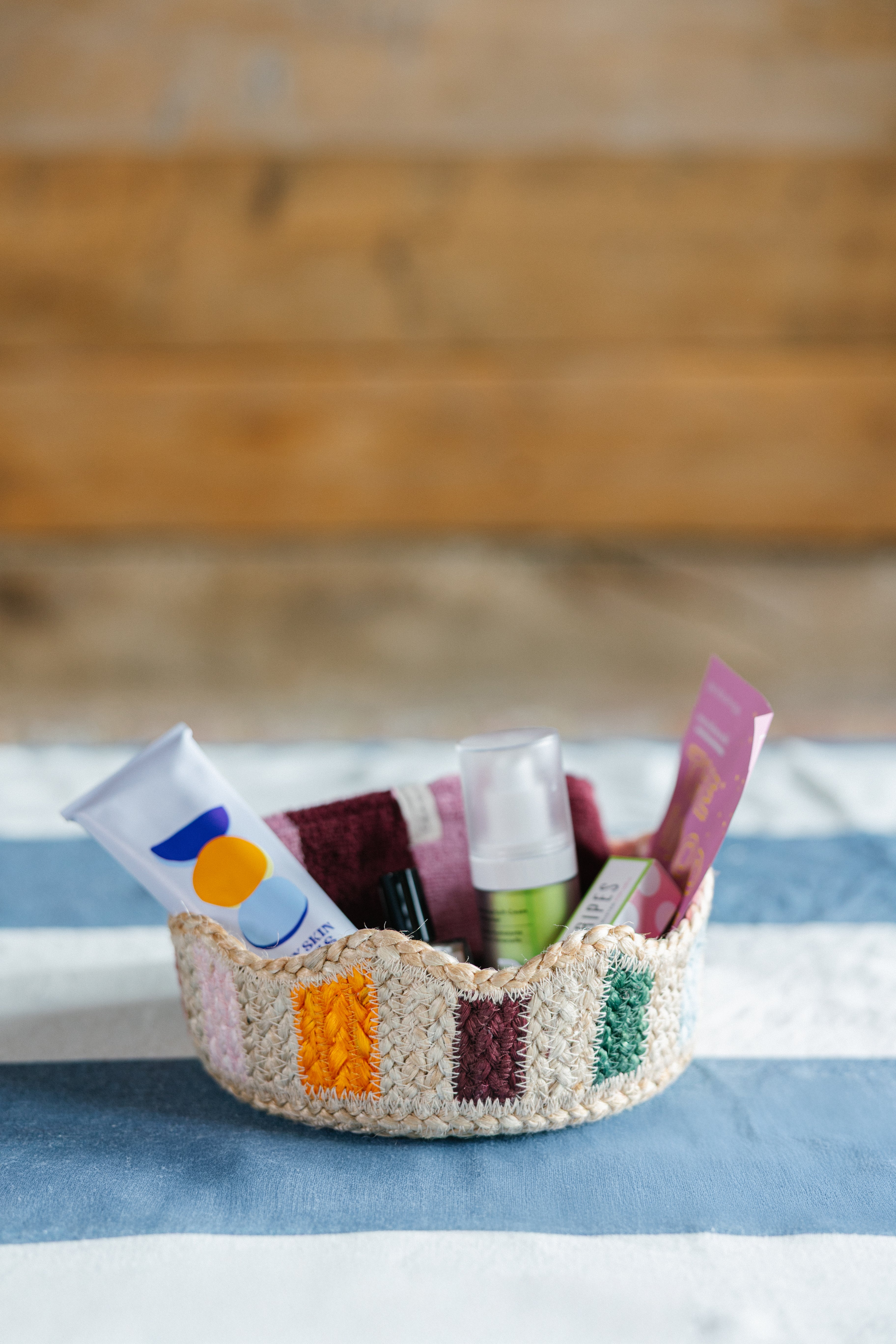 Natural FairGround Tulip Mini Basket