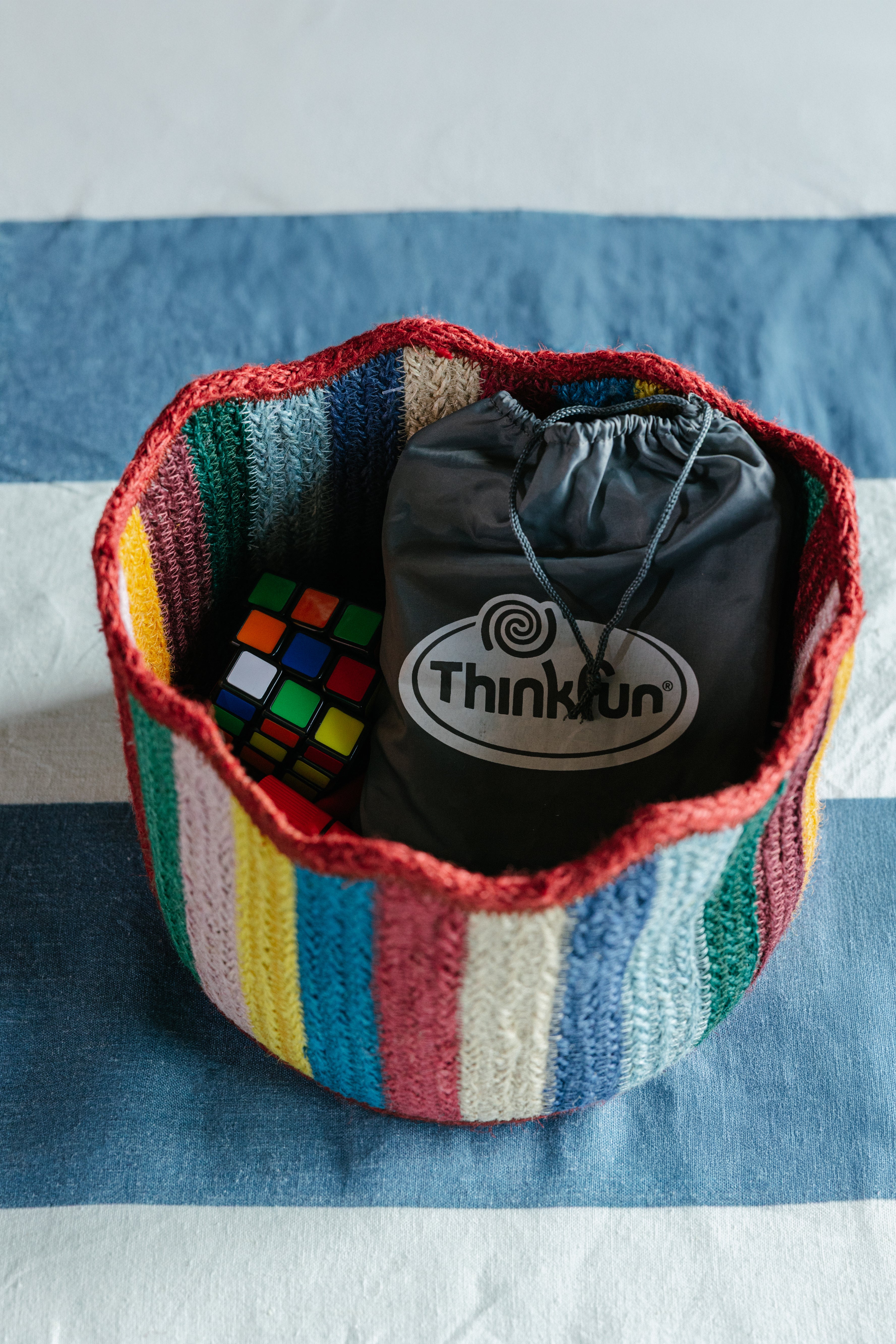 Burgundy FairGround Tulip Basket