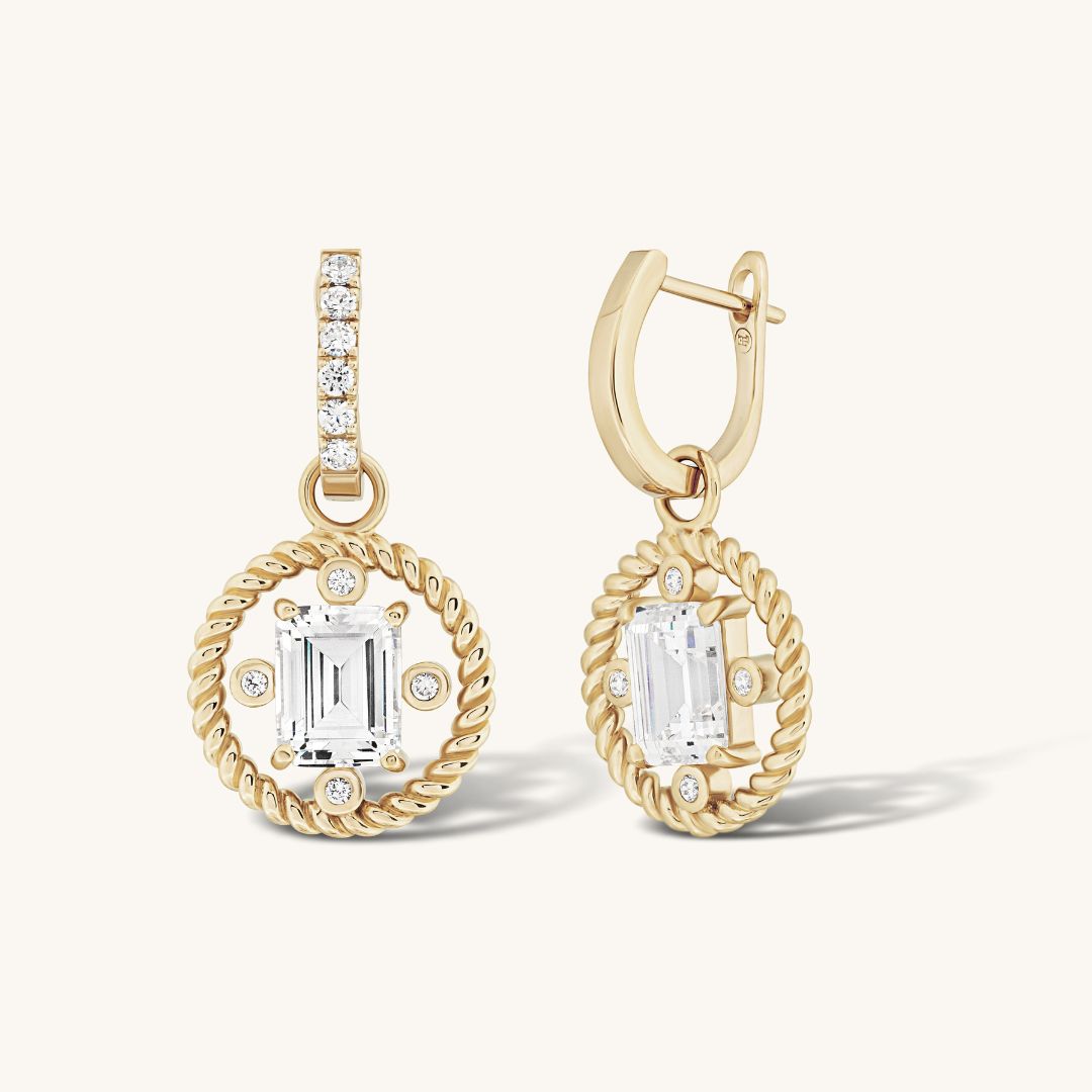 The Gold Zsa Zsa Drops