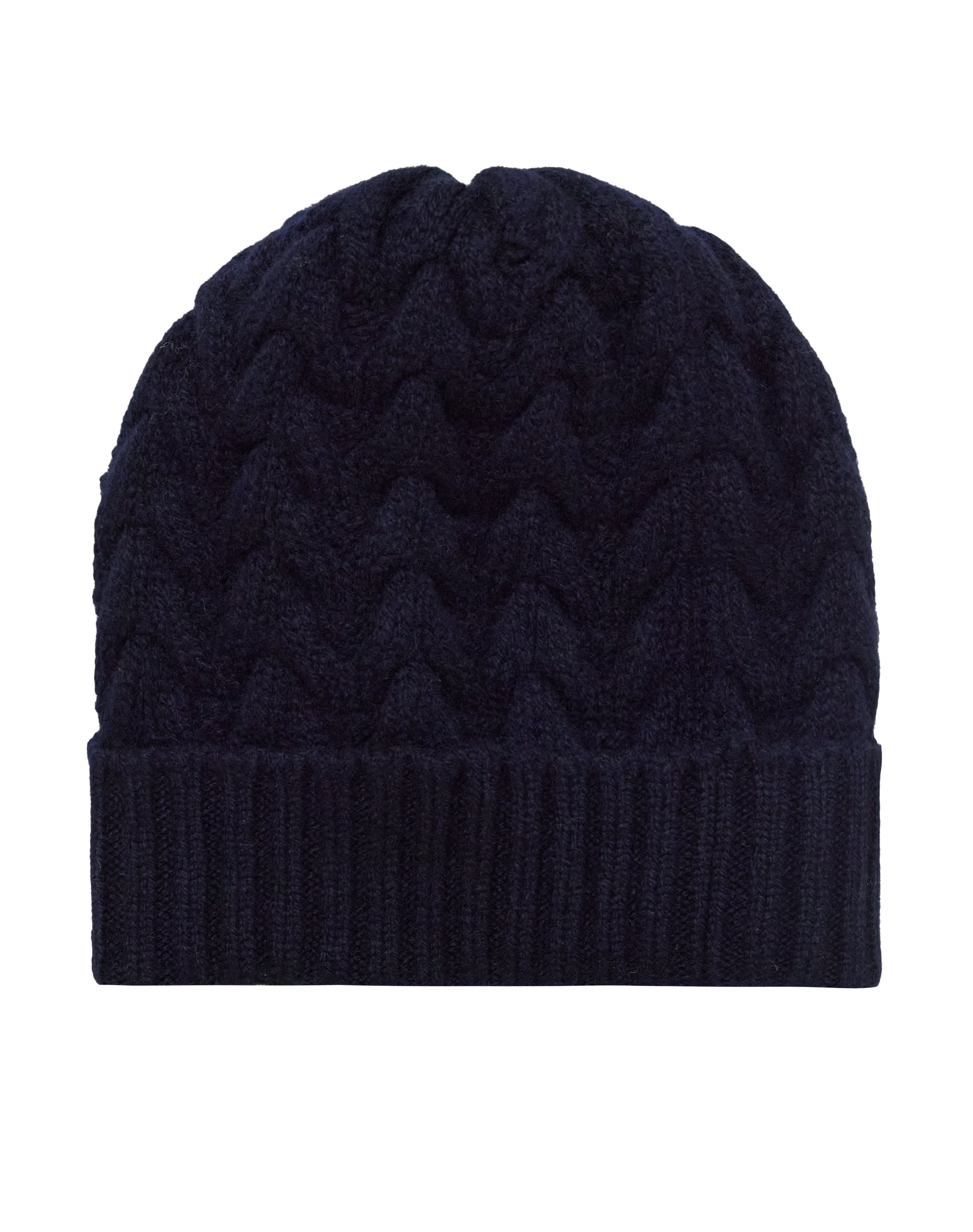 The Border Cable Hat - Navy