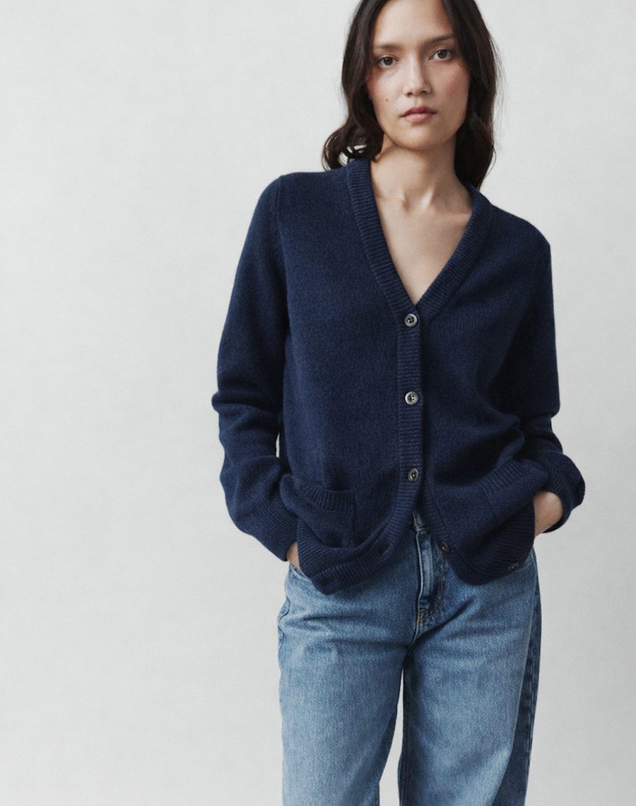 The Cardigan / 2.0 - Navy