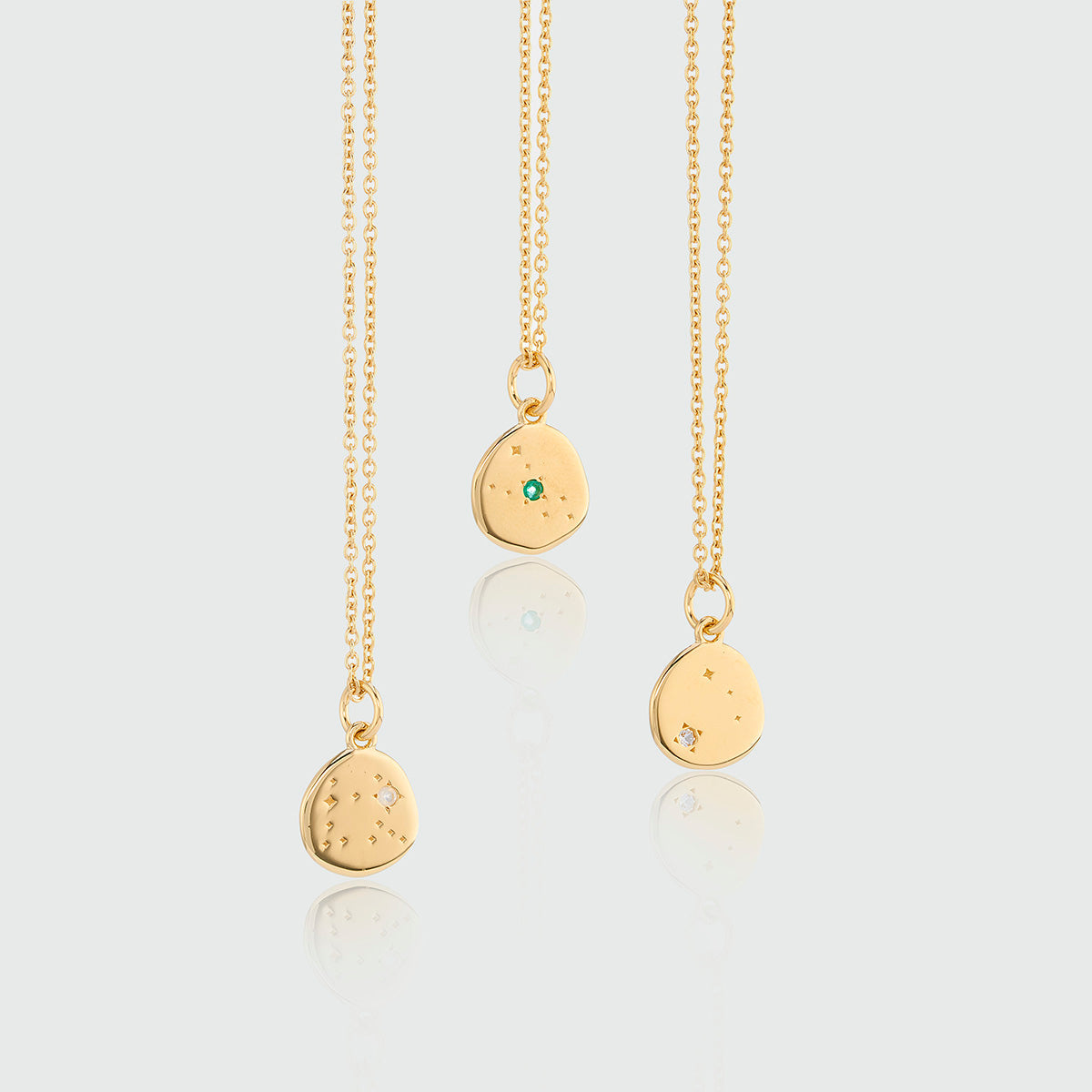 Inari Zodiac Gold Vermeil Necklace