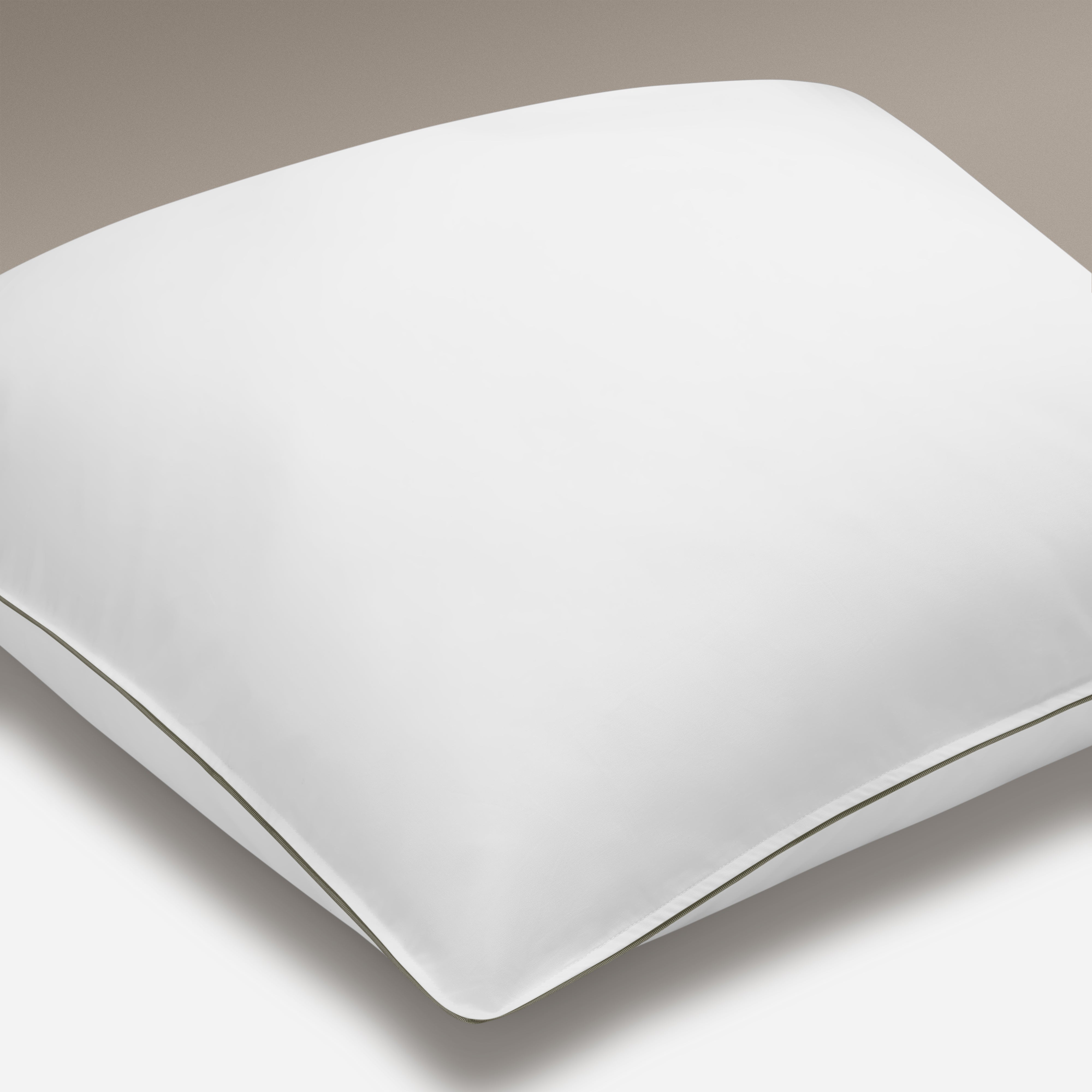 Set of 2 - Heritage Collection Signature Style Housewife Pillowcase - White With Canopy Green Trim