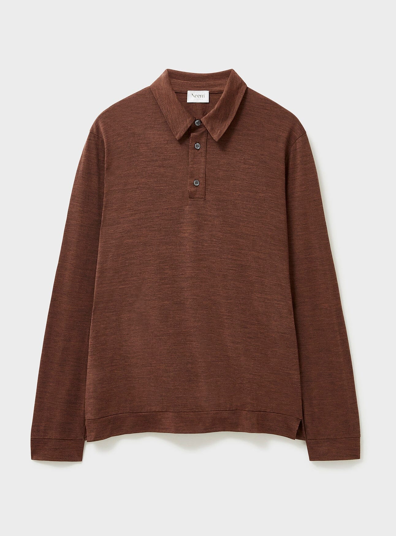 ZQ Merino Wool Jersey Hazel Long Sleeve Polo Shirt