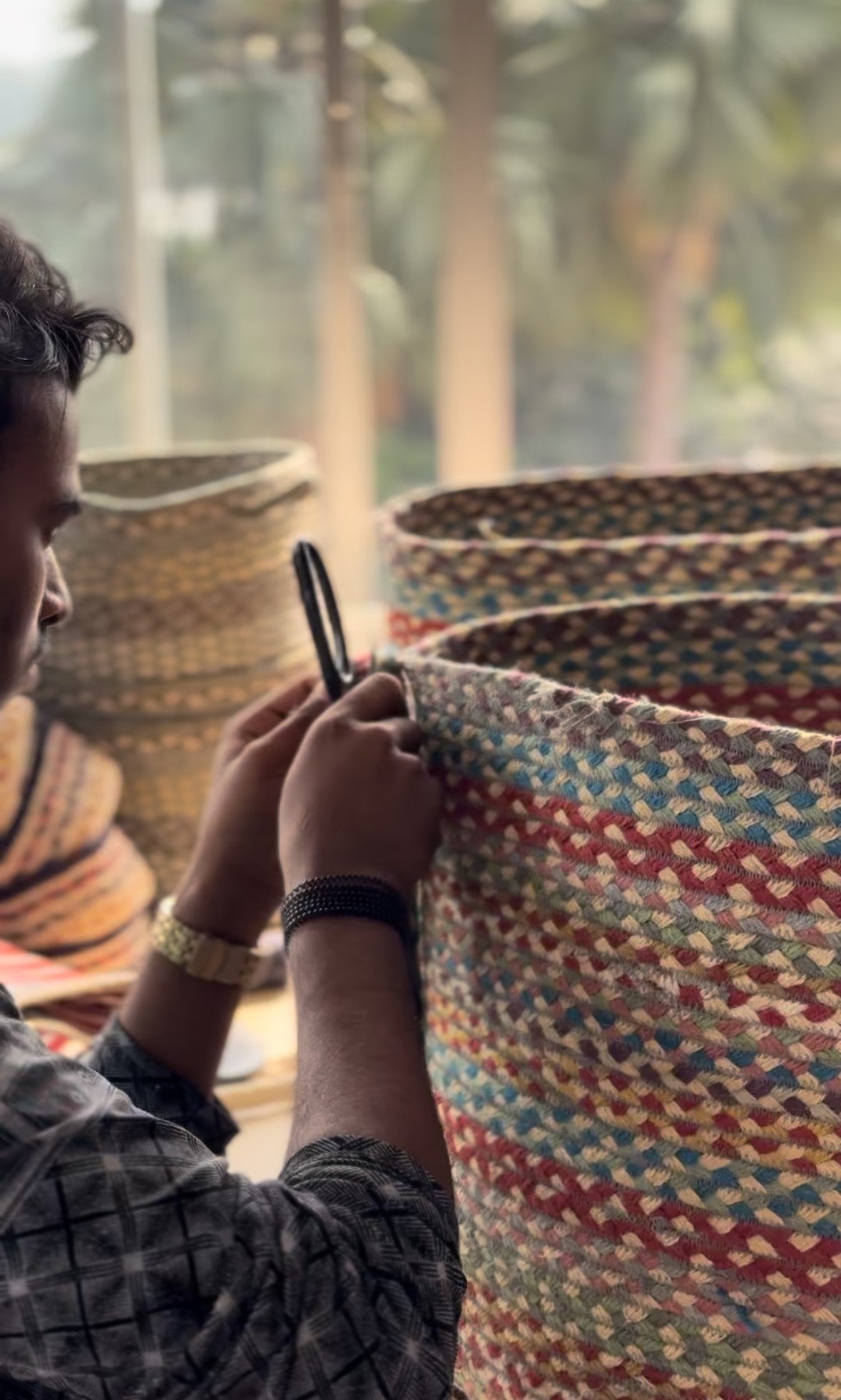 Carnival Jute Basket