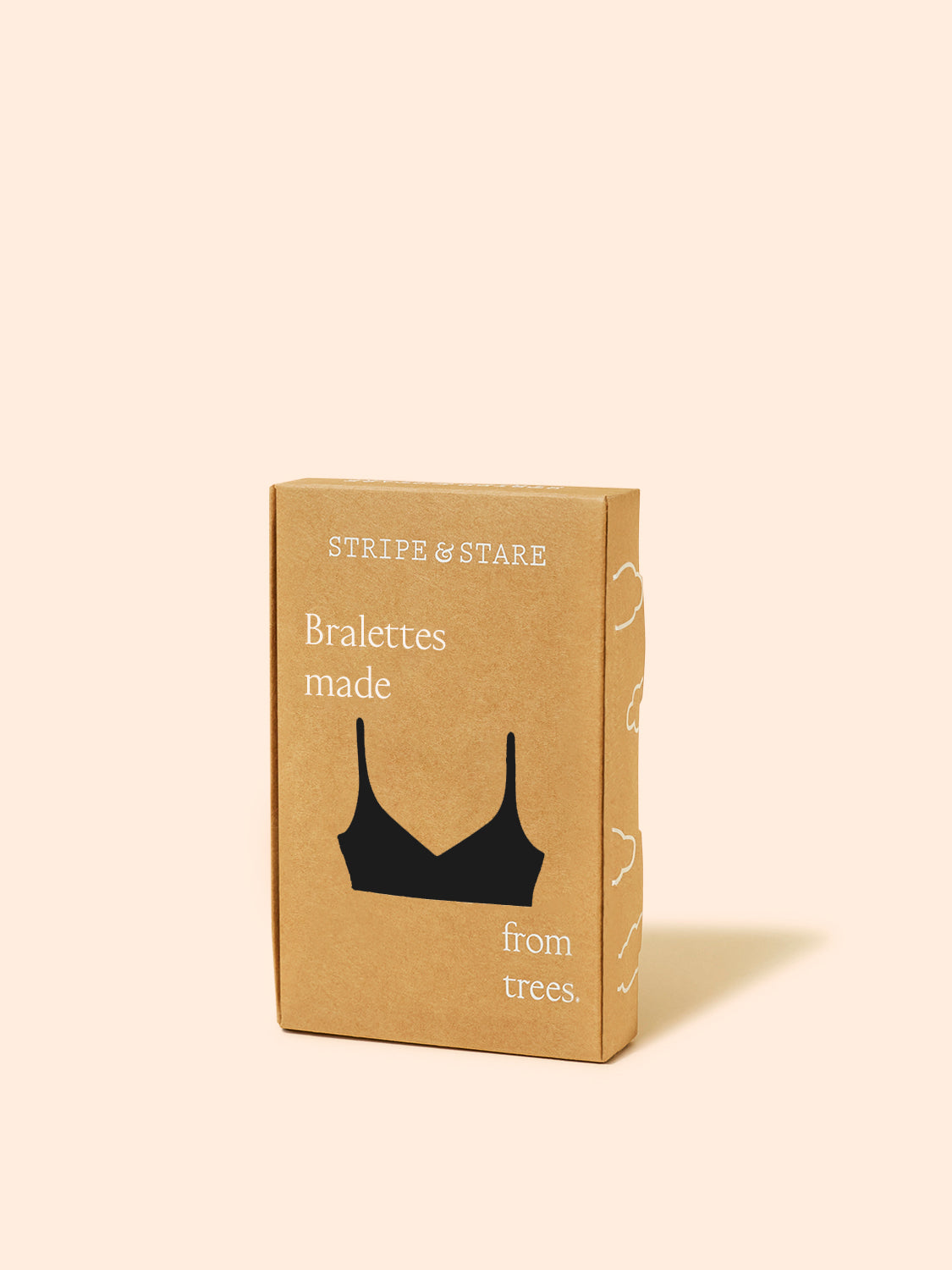 Triangle Lace Bra - Black