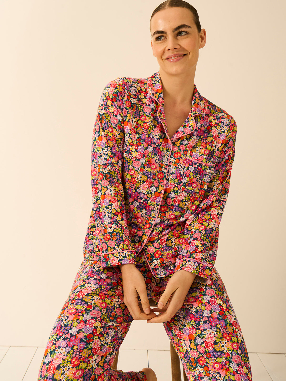 Long Pyjama Set - Botanical Bloom