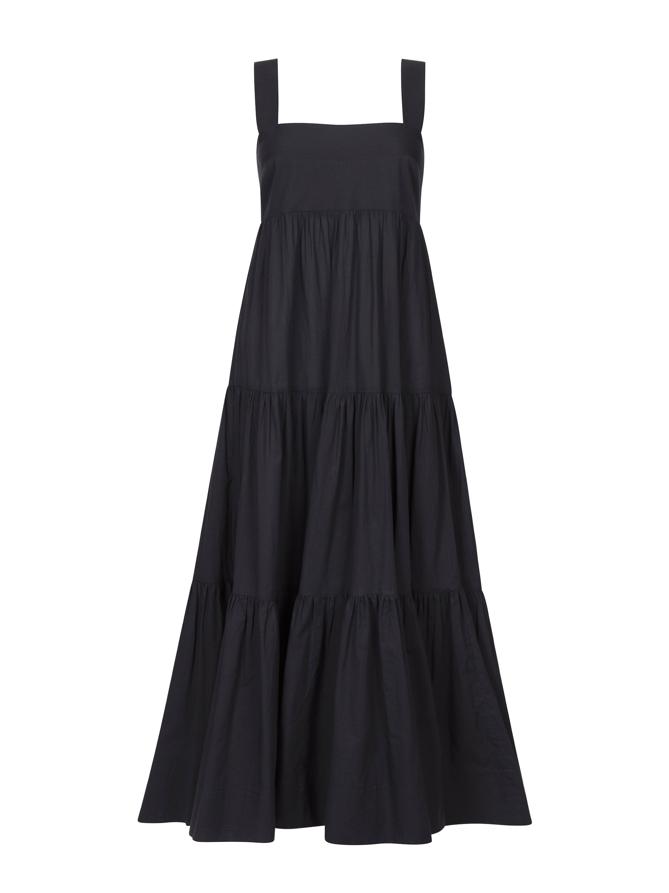 Celine - Midnight Cotton Dress