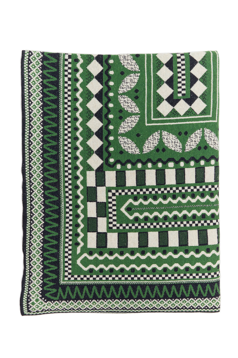 Blockley Blanket - Fern