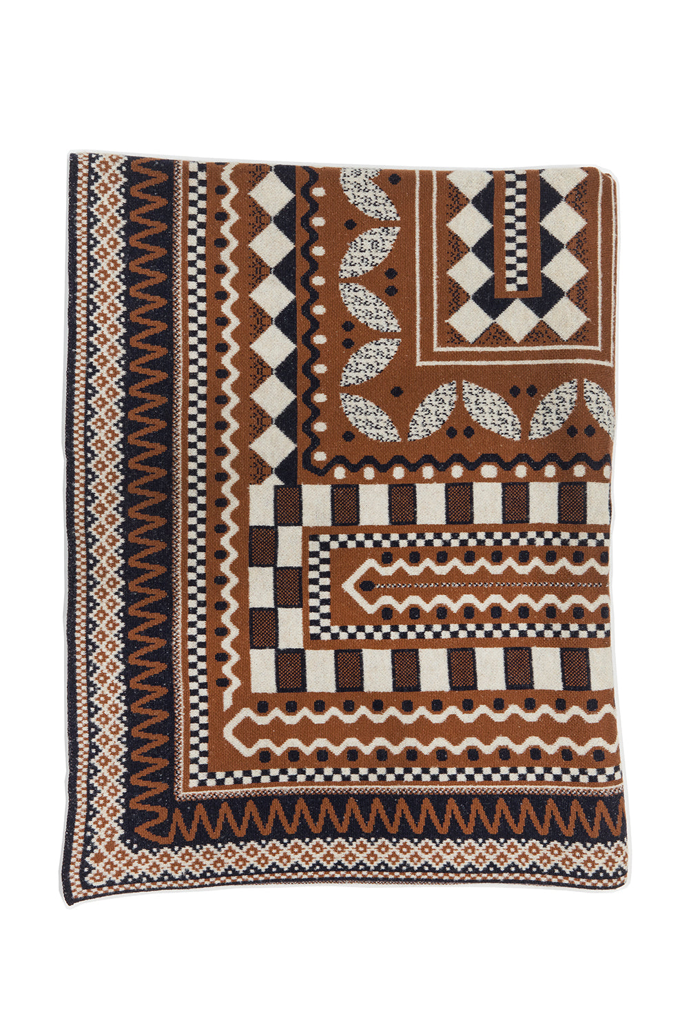 Blockley Blanket - Tobacco