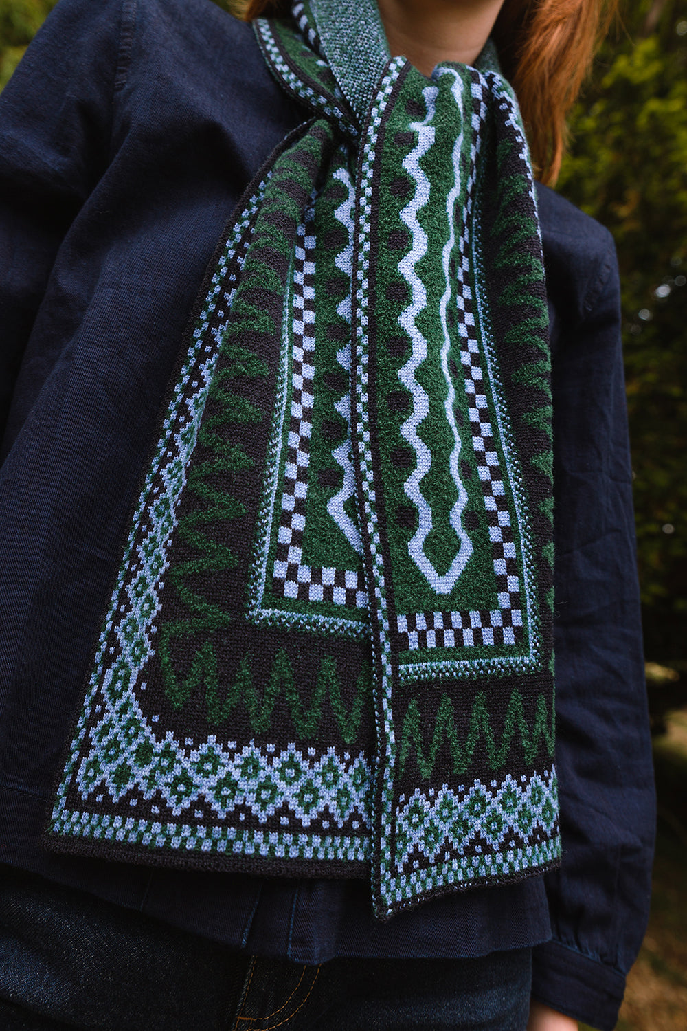 Blockley Scarf - Midnight