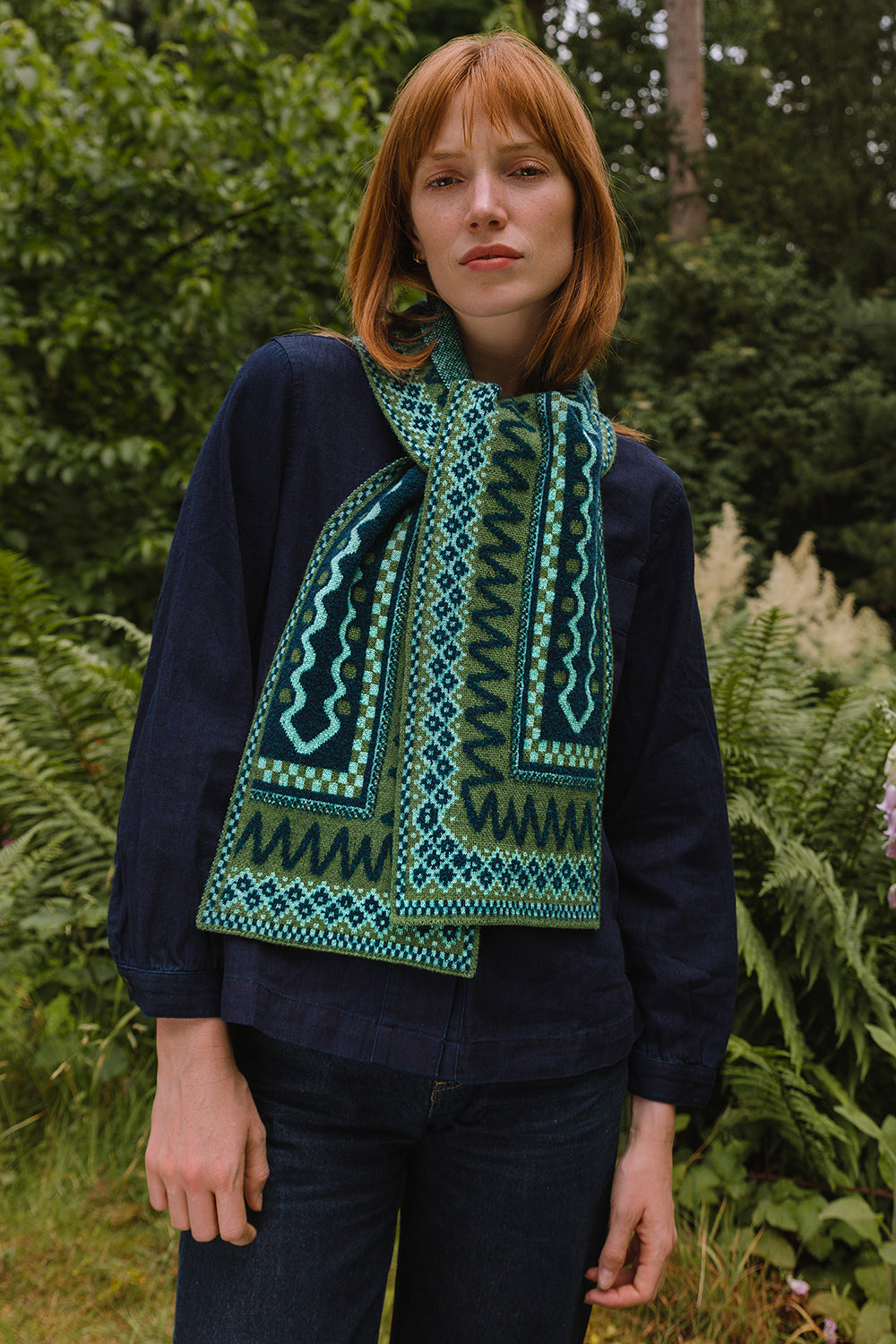 Blockley Scarf - Mint