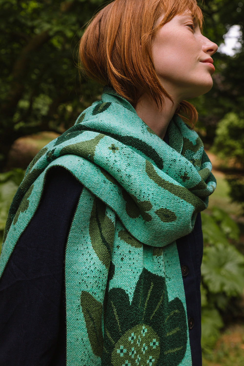 Hidcote Scarf - Pepper Mint