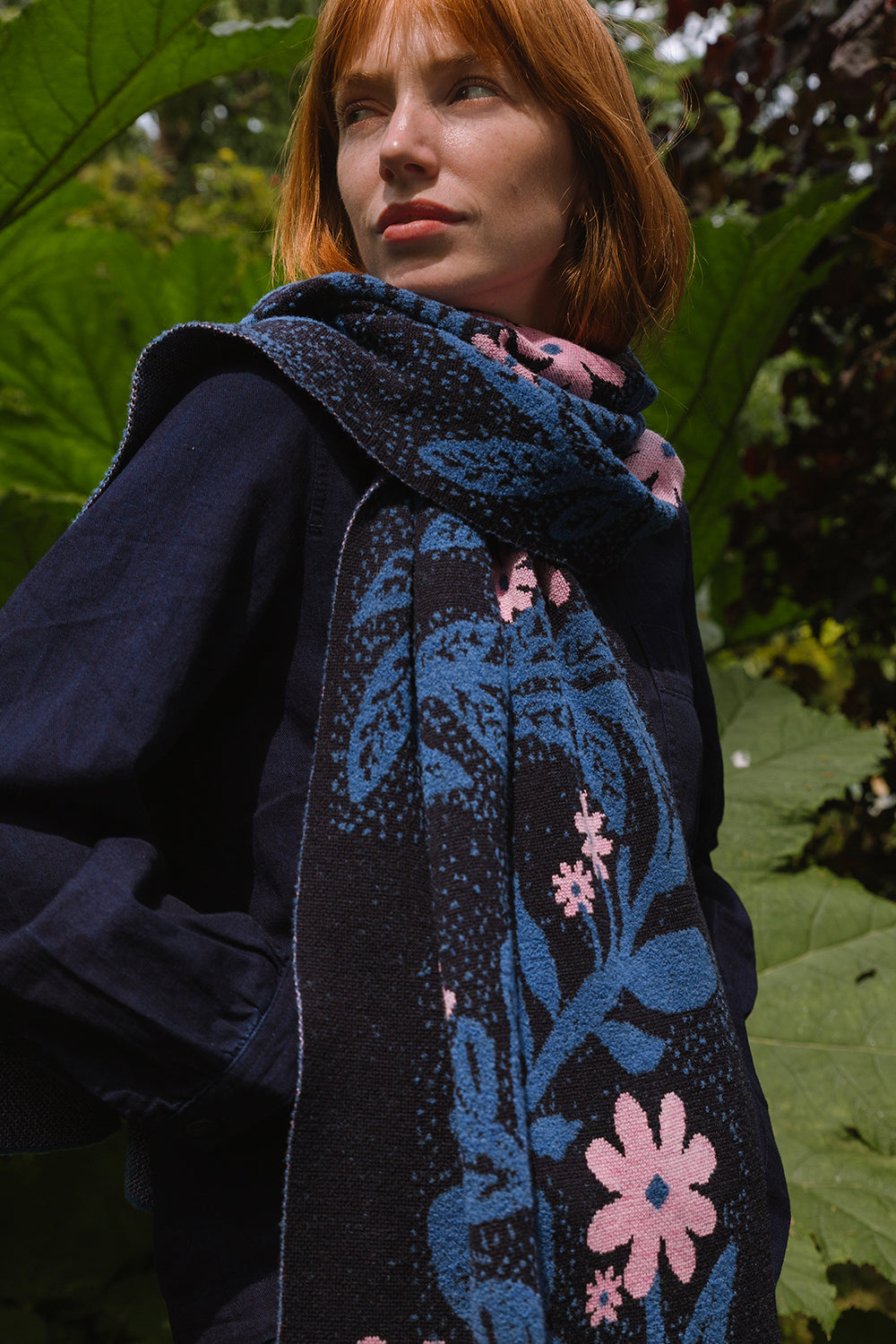 Oxhill Scarf - Oxford Blue