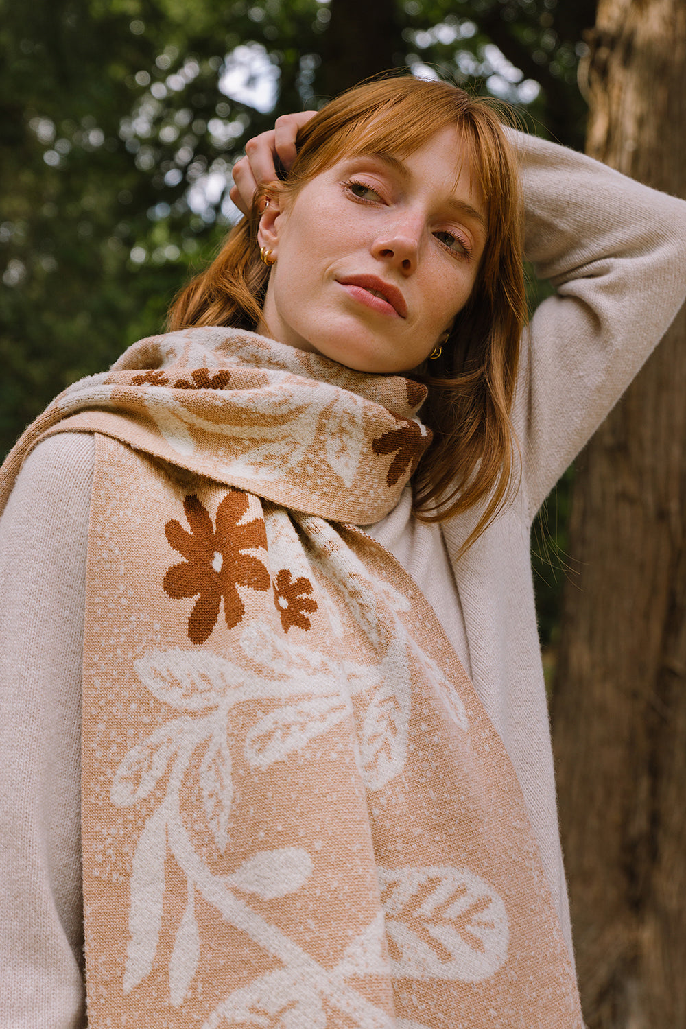 Oxhill Scarf - Suede