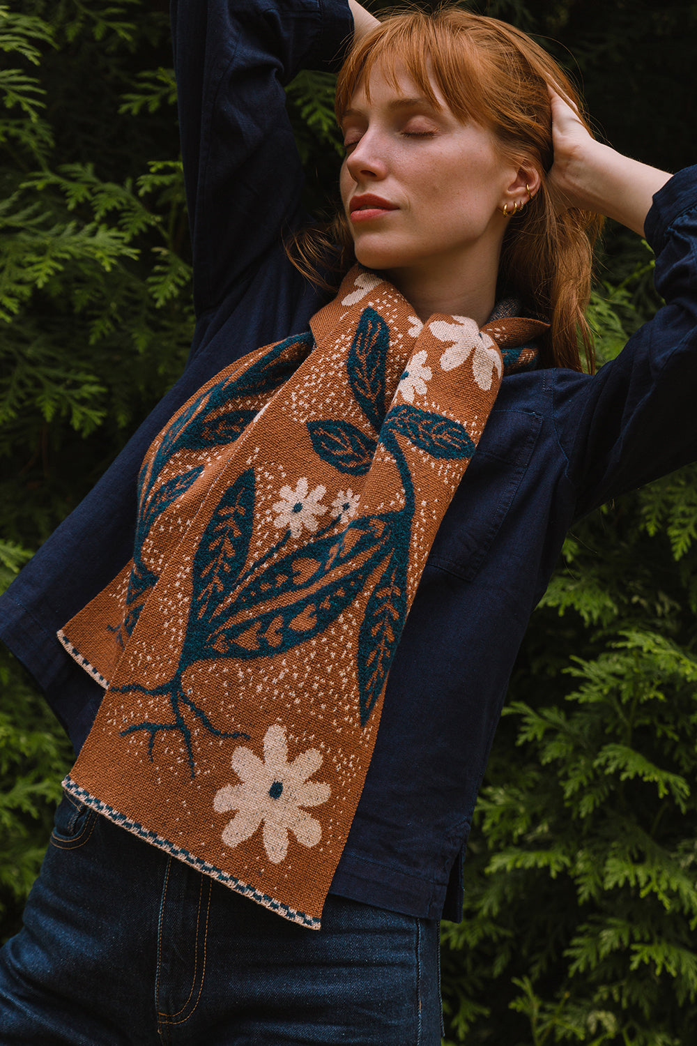 Painswick Scarf  - Tobacco