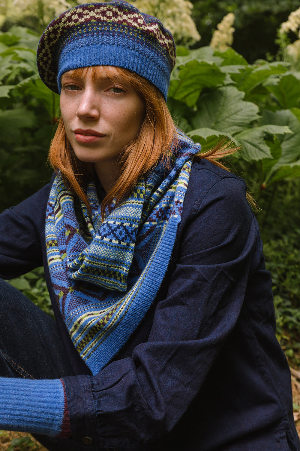 Tetbury Beret - Damson