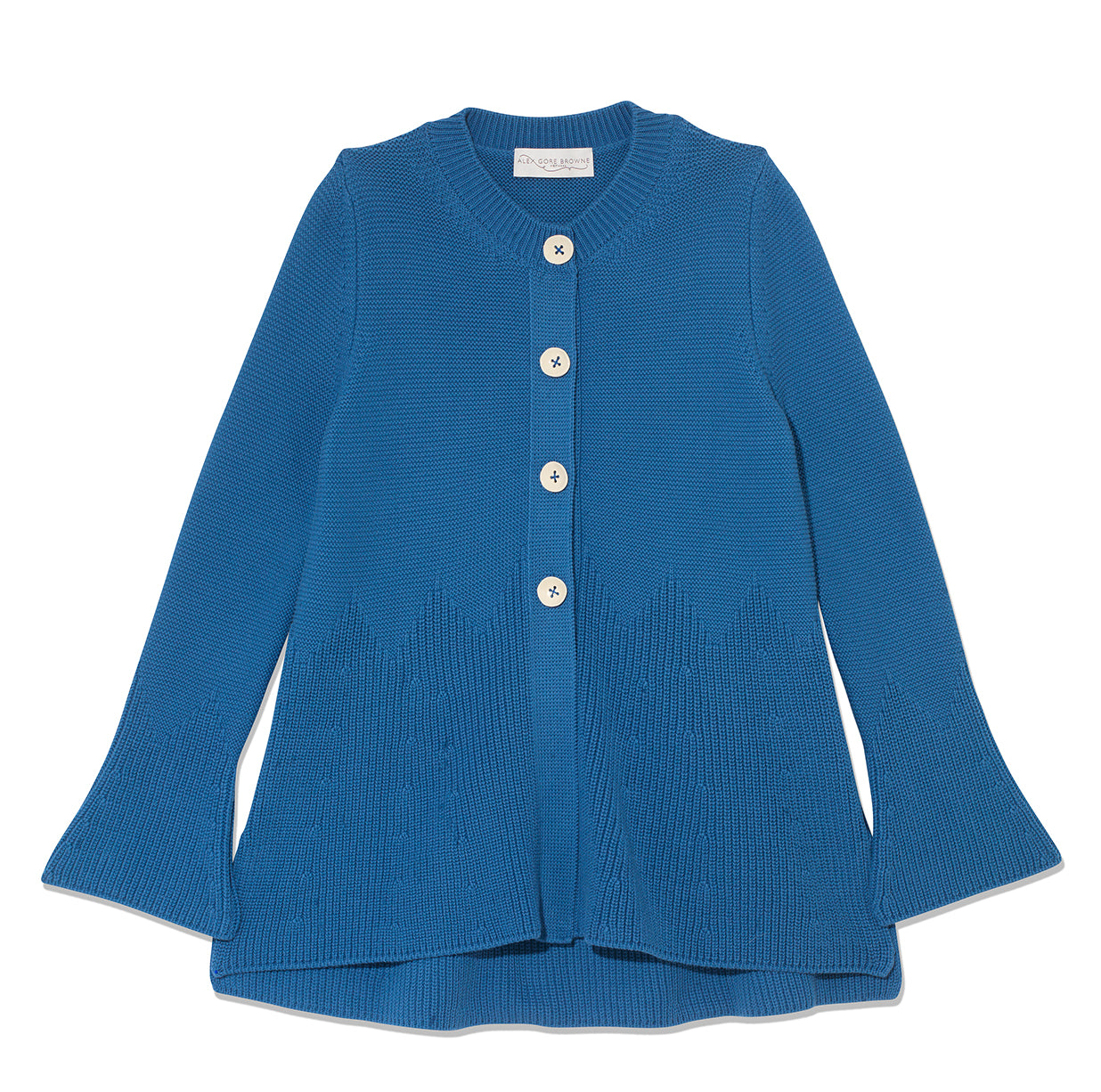 Cotton Teddy Jacket - Denim