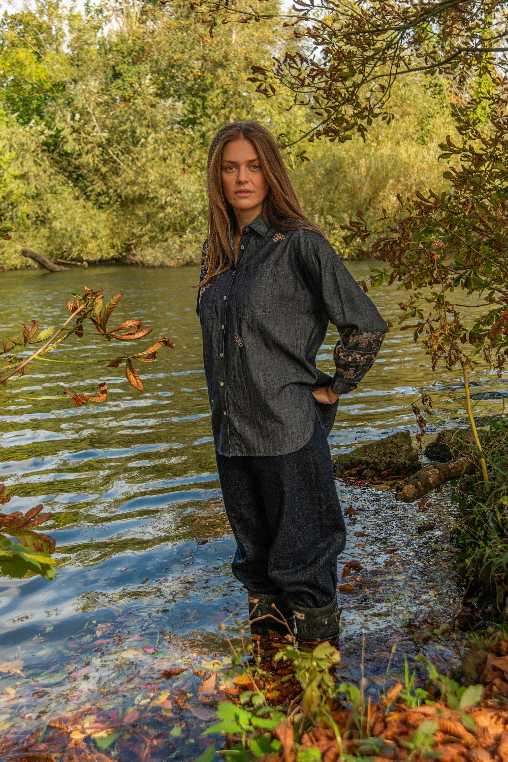 Forage Relaxed Denim Shirt