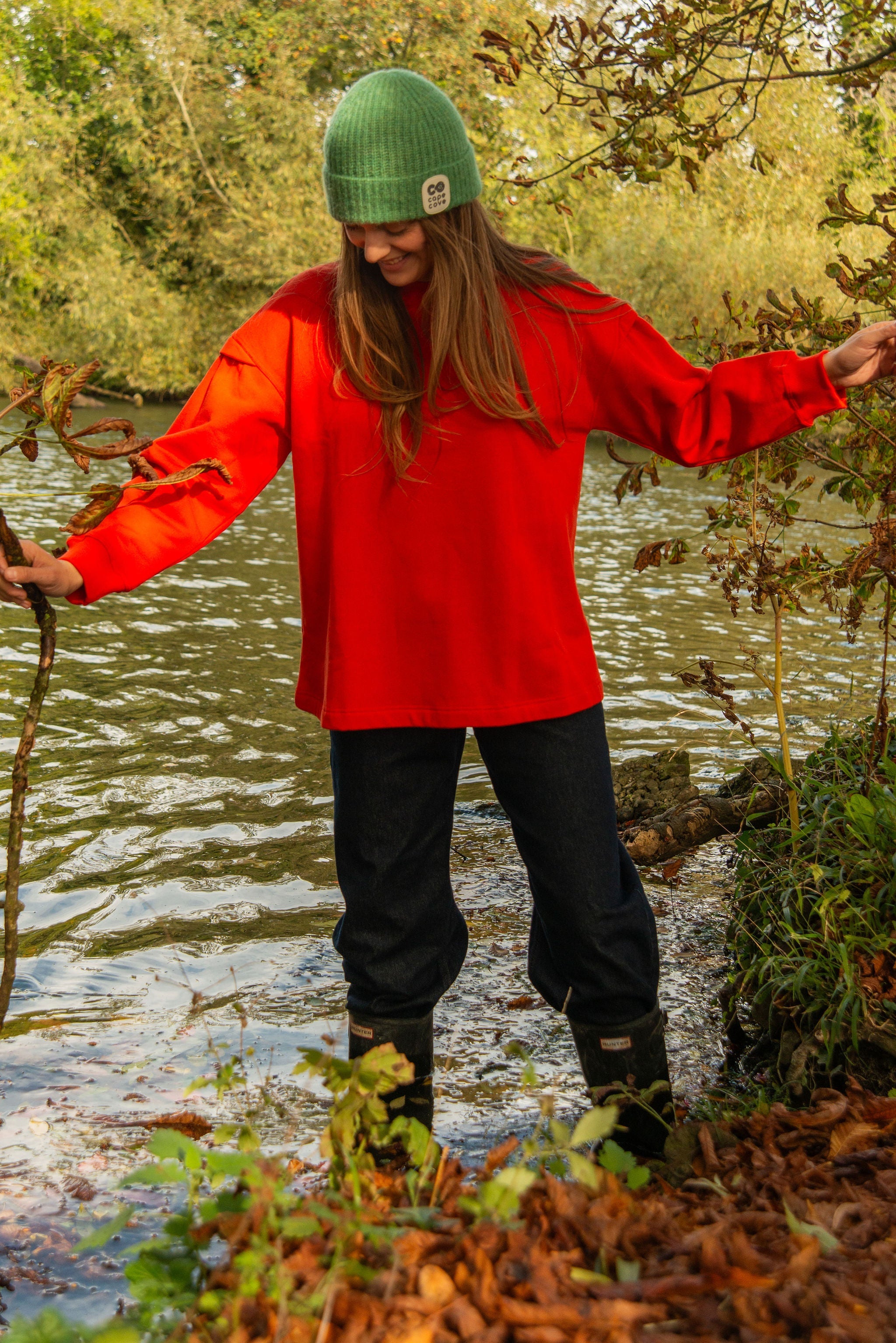 Mirror Spirit Longline Sweatshirt